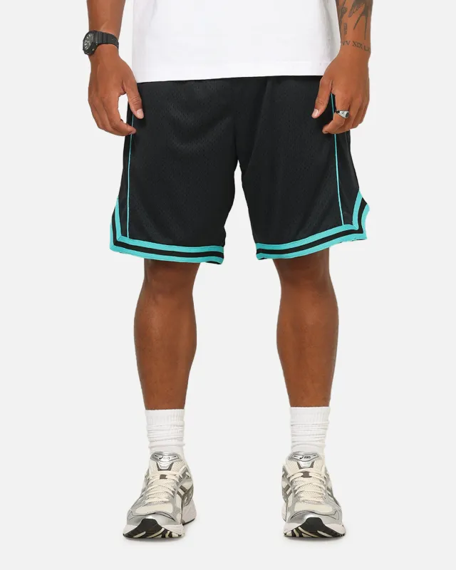 Mitchell & Ness Authentic Good Mesh Shorts Black/Blue made by Mitchell & Ness