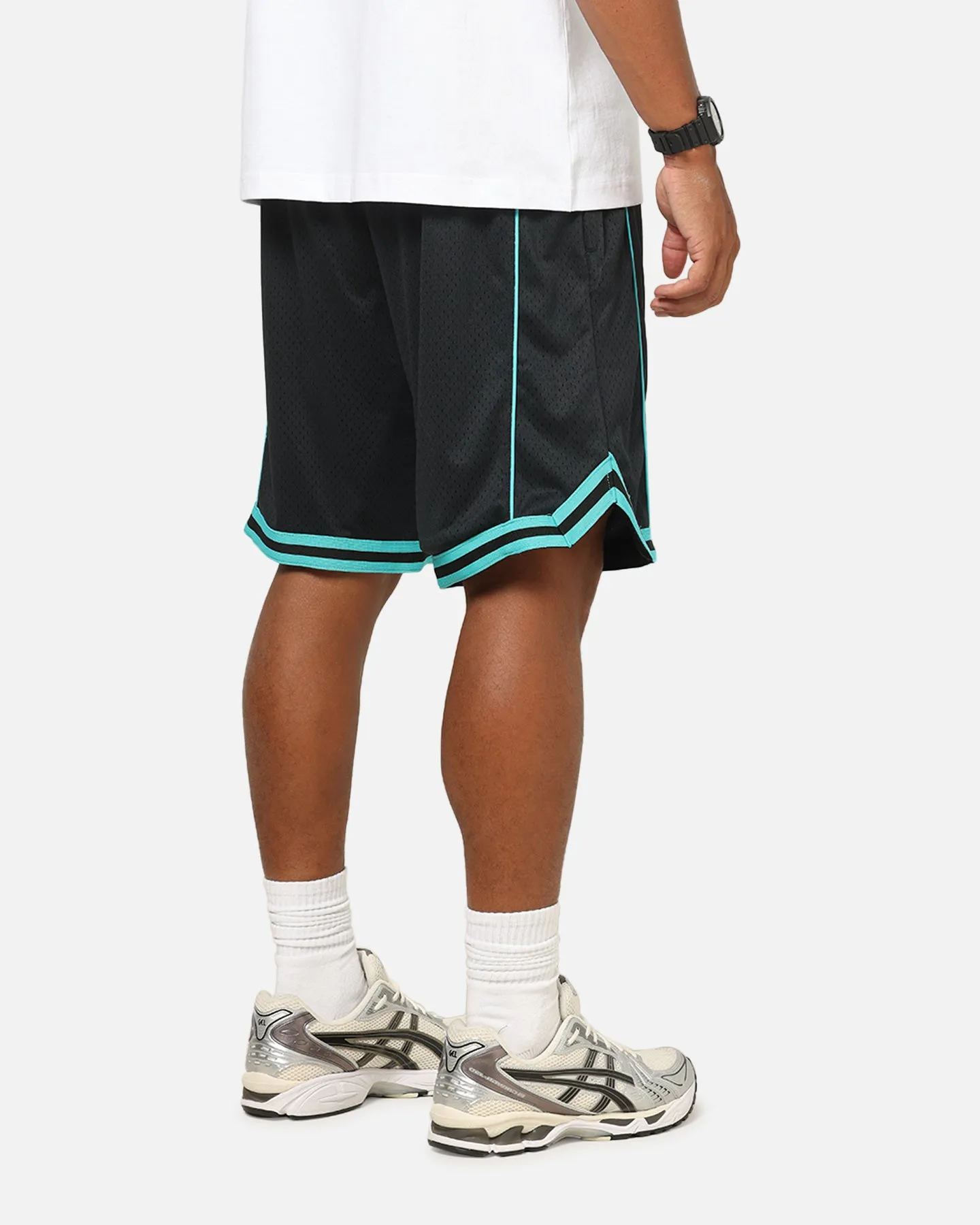 Mitchell & Ness Authentic Good Mesh Shorts Black/Blue sold by Culture Kings product image thumbnail 5