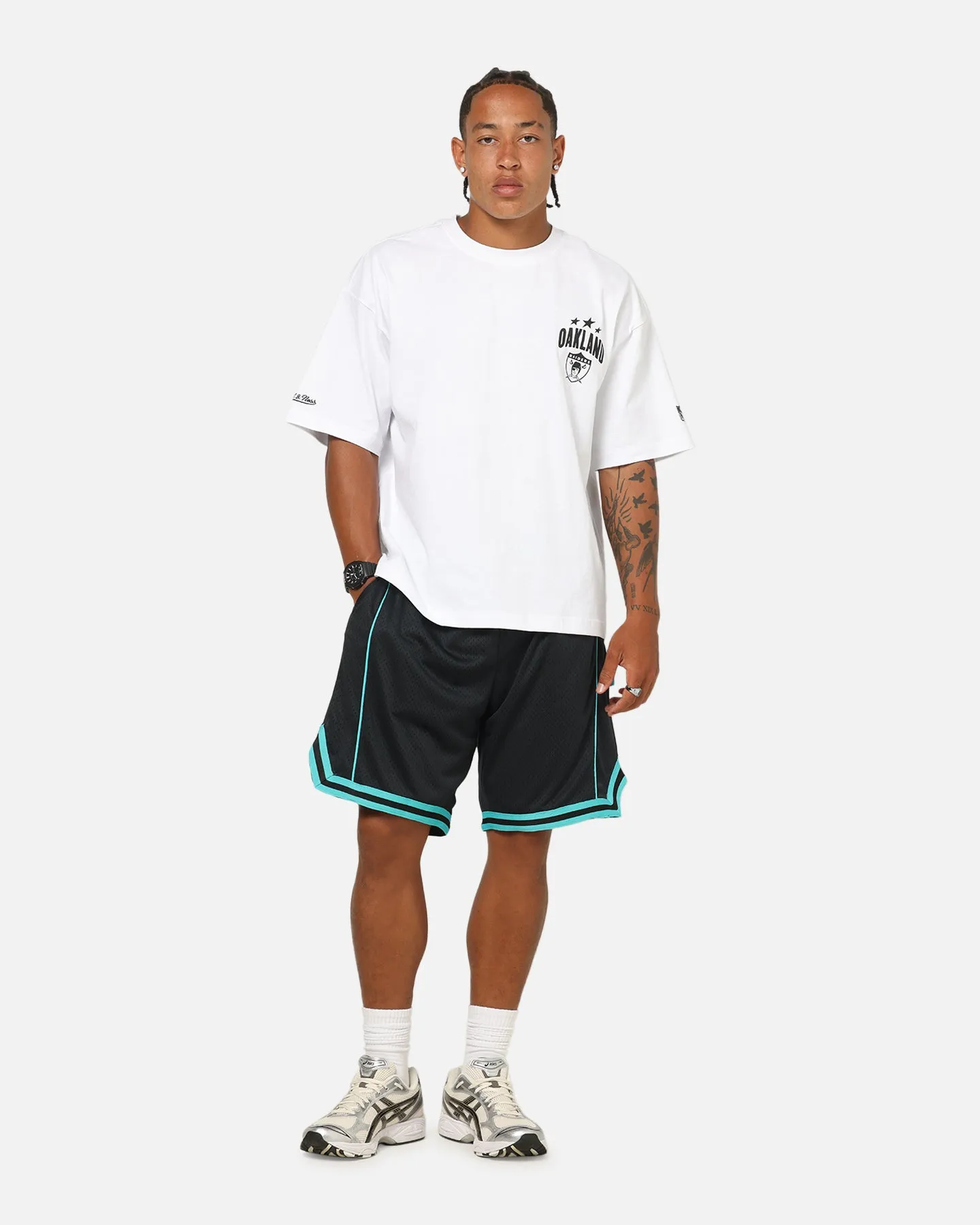 Mitchell & Ness Authentic Good Mesh Shorts Black/Blue sold by Culture Kings product image thumbnail 2