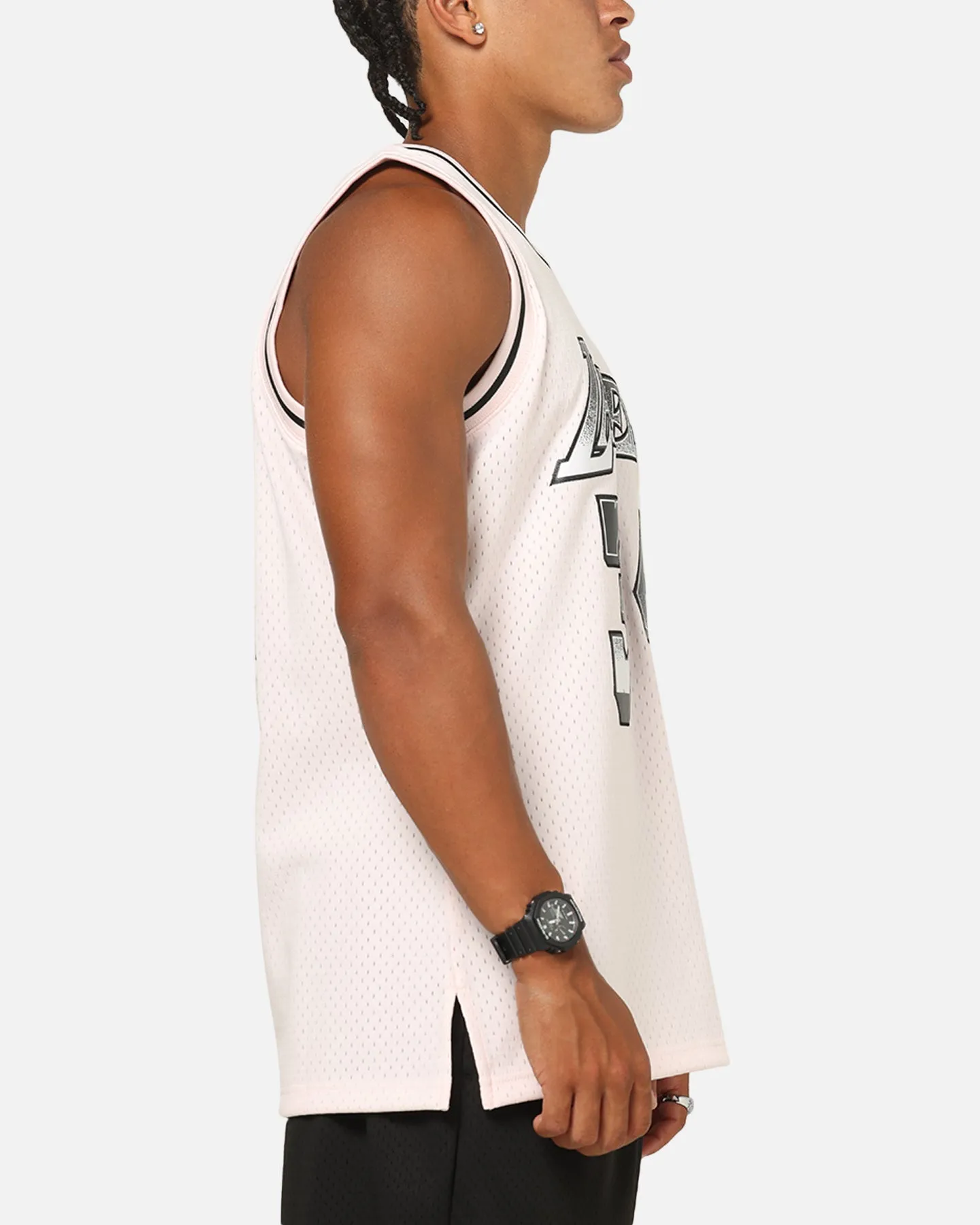 Mitchell & Ness Los Angeles Lakers Shaquille O'Neal LA Champ Swing Jersey Pink sold by Culture Kings product image thumbnail 5