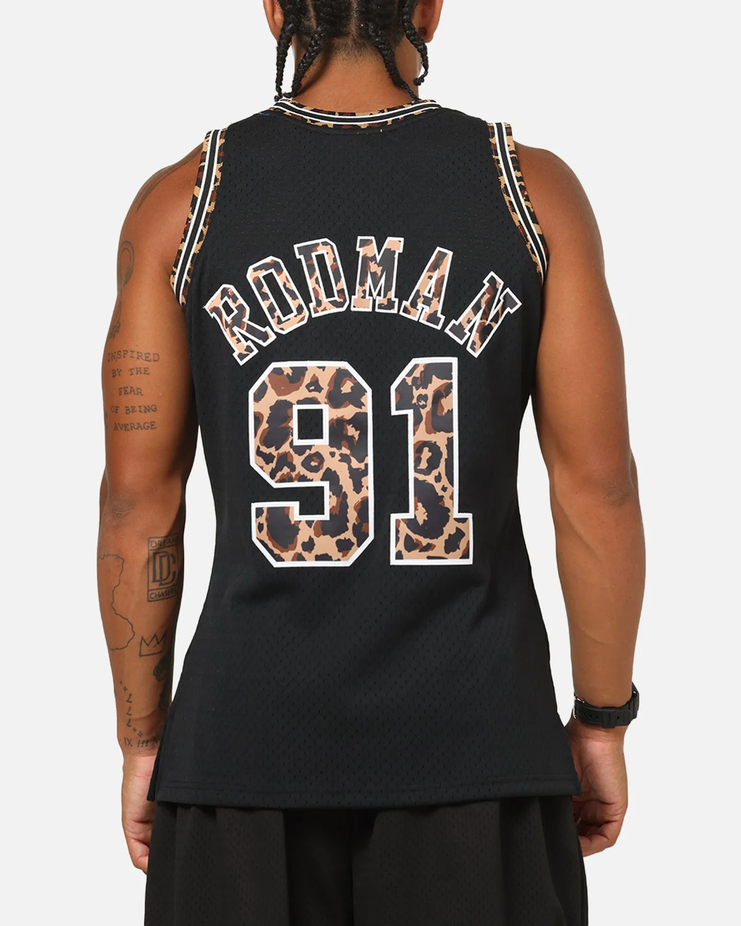 Mitchell & Ness Chicago Bulls Dennis Rodman 'Leopard' Swing Jersey Black/Leopard sold by Culture Kings product image thumbnail 2