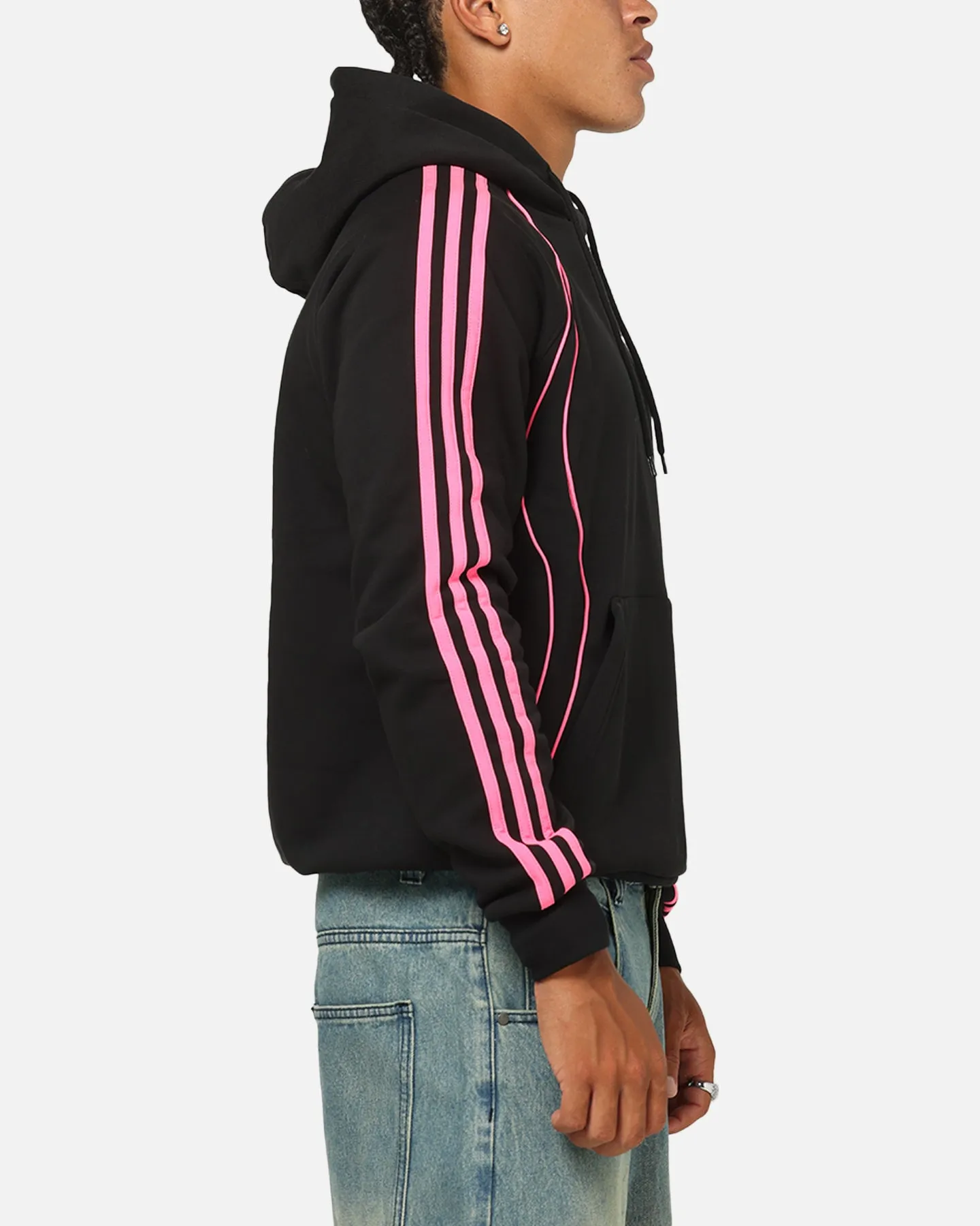 Adidas Teamgeist Hoodie Black/Lucid Pink sold by Culture Kings product image thumbnail 4
