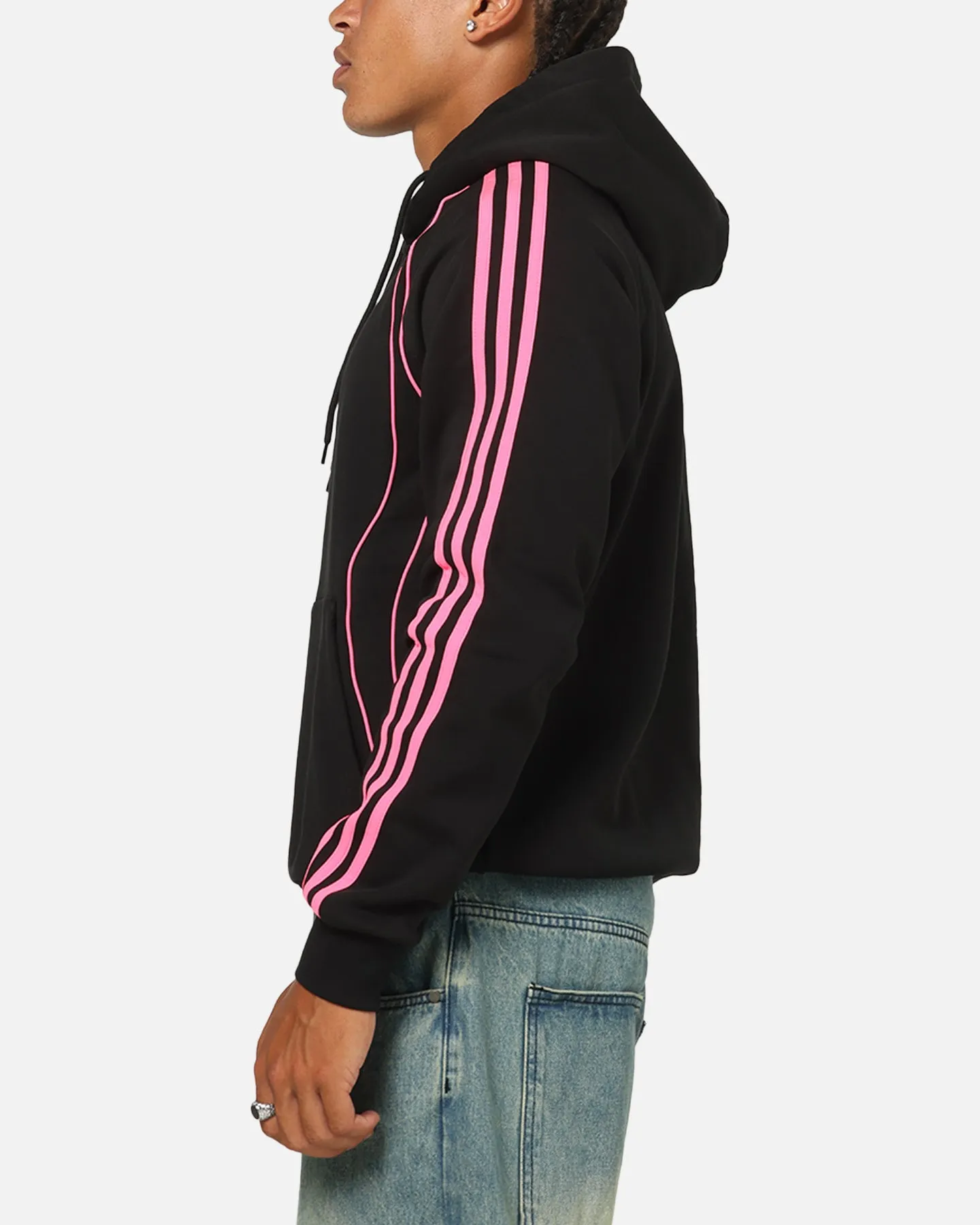 Adidas Teamgeist Hoodie Black/Lucid Pink sold by Culture Kings product image thumbnail 5