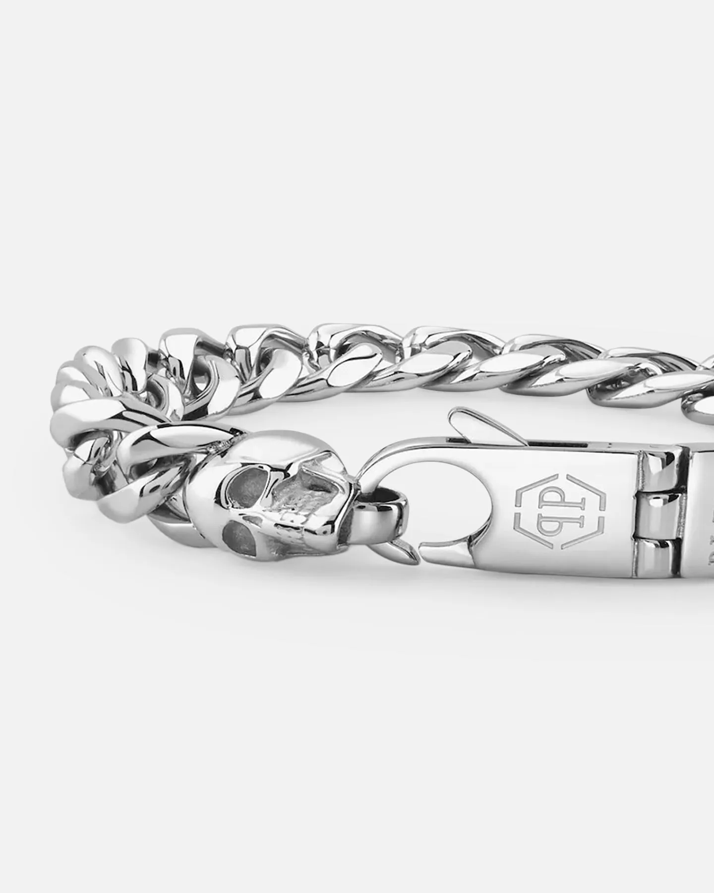 Philipp Plein Plein Icon Chain Bracelet Silver sold by Culture Kings product image thumbnail 3