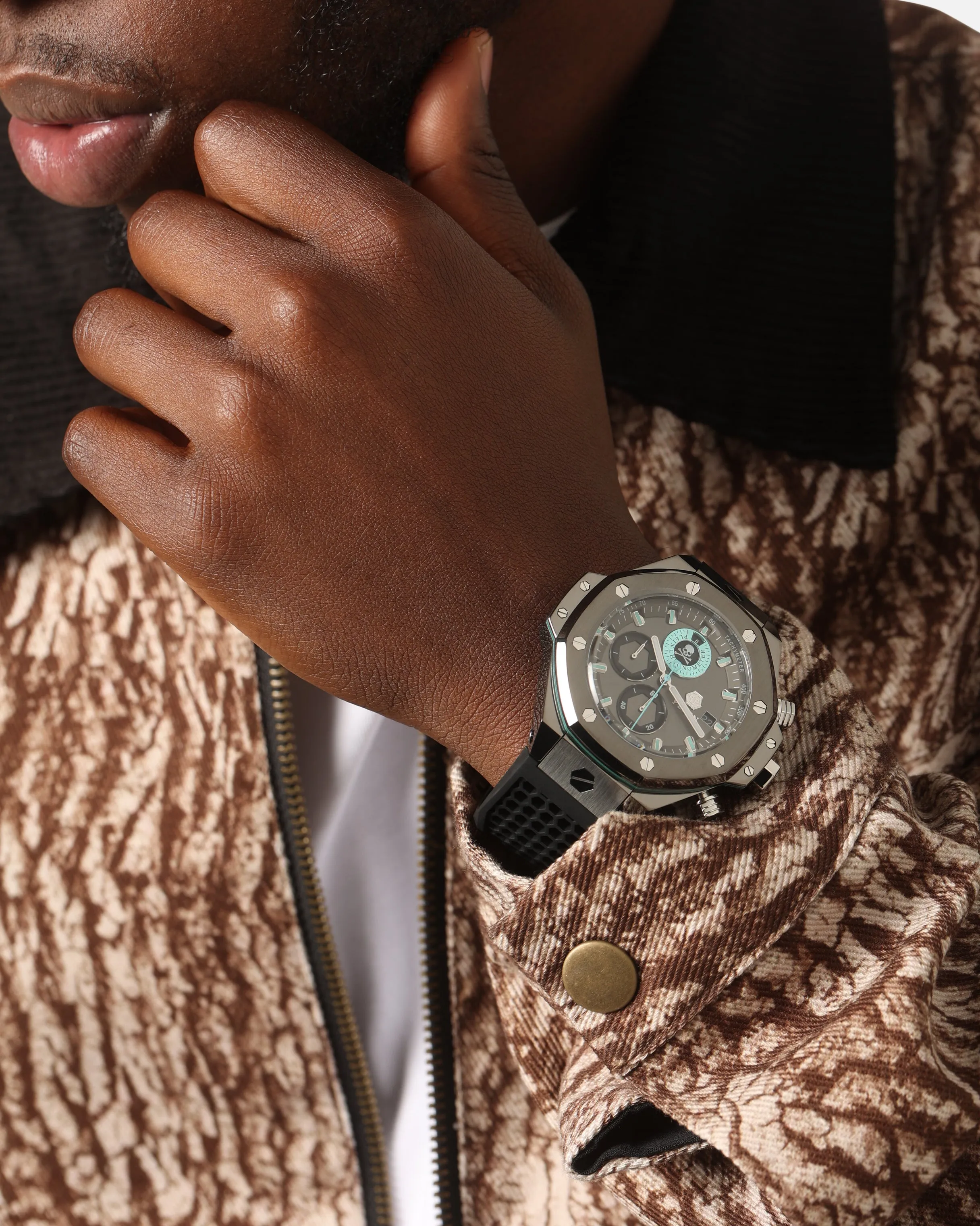 Philipp Plein Plein Chrono Royal Watch Gunmetal sold by Culture Kings product image thumbnail 4