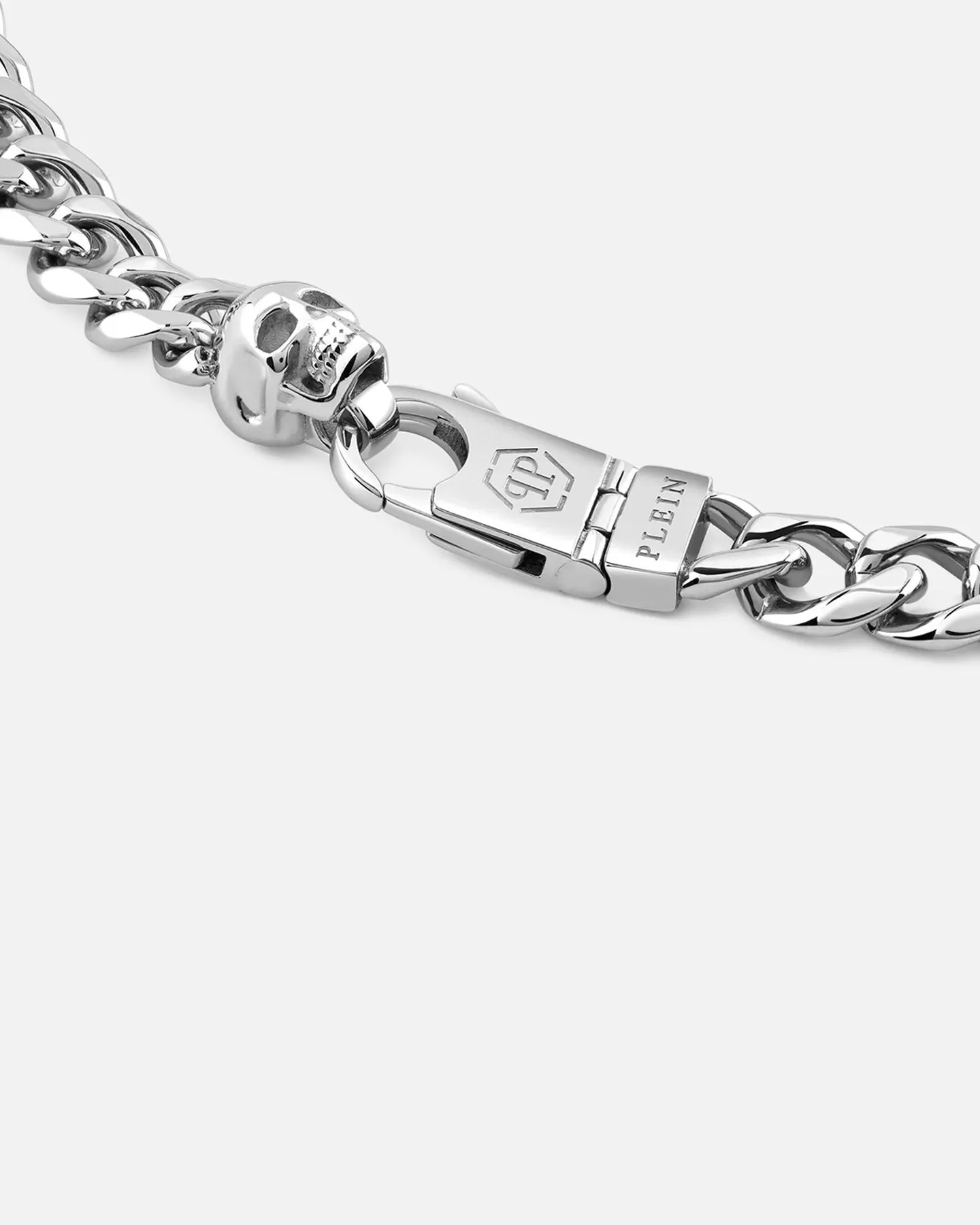 Philipp Plein Plein Icon Chain Necklace Silver sold by Culture Kings product image thumbnail 2
