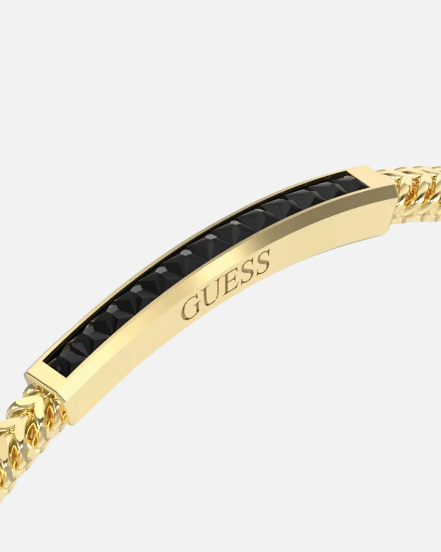 Guess Mainline Noir Crystals Plate Bracelet Gold sold by Culture Kings product image thumbnail 3