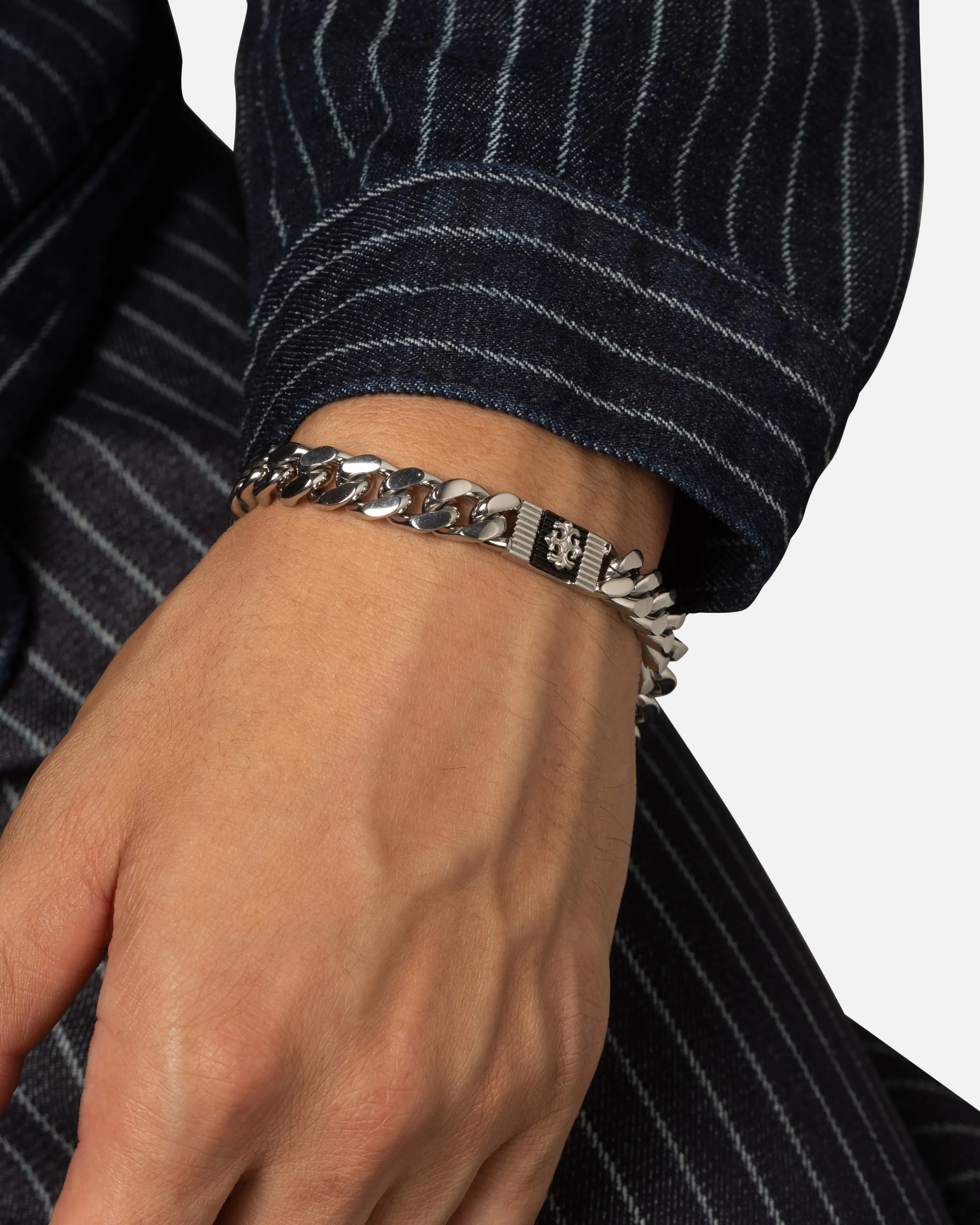 Guess Mainline Rebel Moon 9mm Tag Bracelet Steel sold by Culture Kings product image thumbnail 2