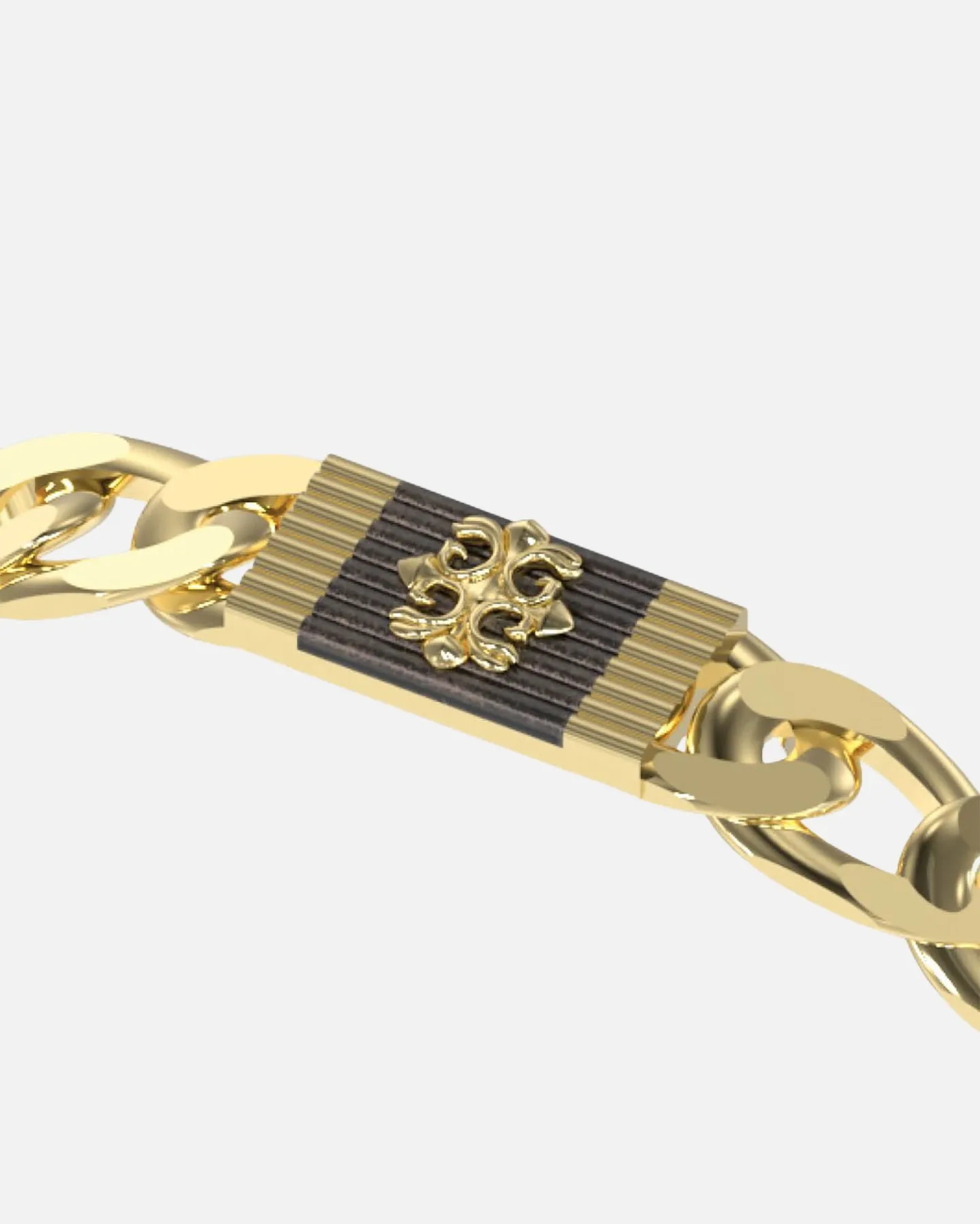 Guess Mainline Rebel Moon 9mm Tag Bracelet Gold sold by Culture Kings product image thumbnail 3