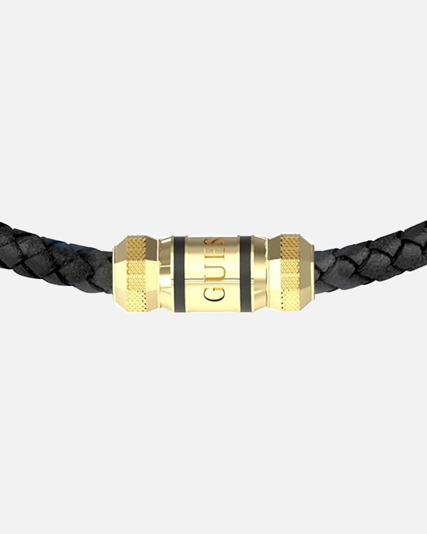 Guess Mainline Exagon Leather Bracelet Gold sold by Culture Kings product image thumbnail 3