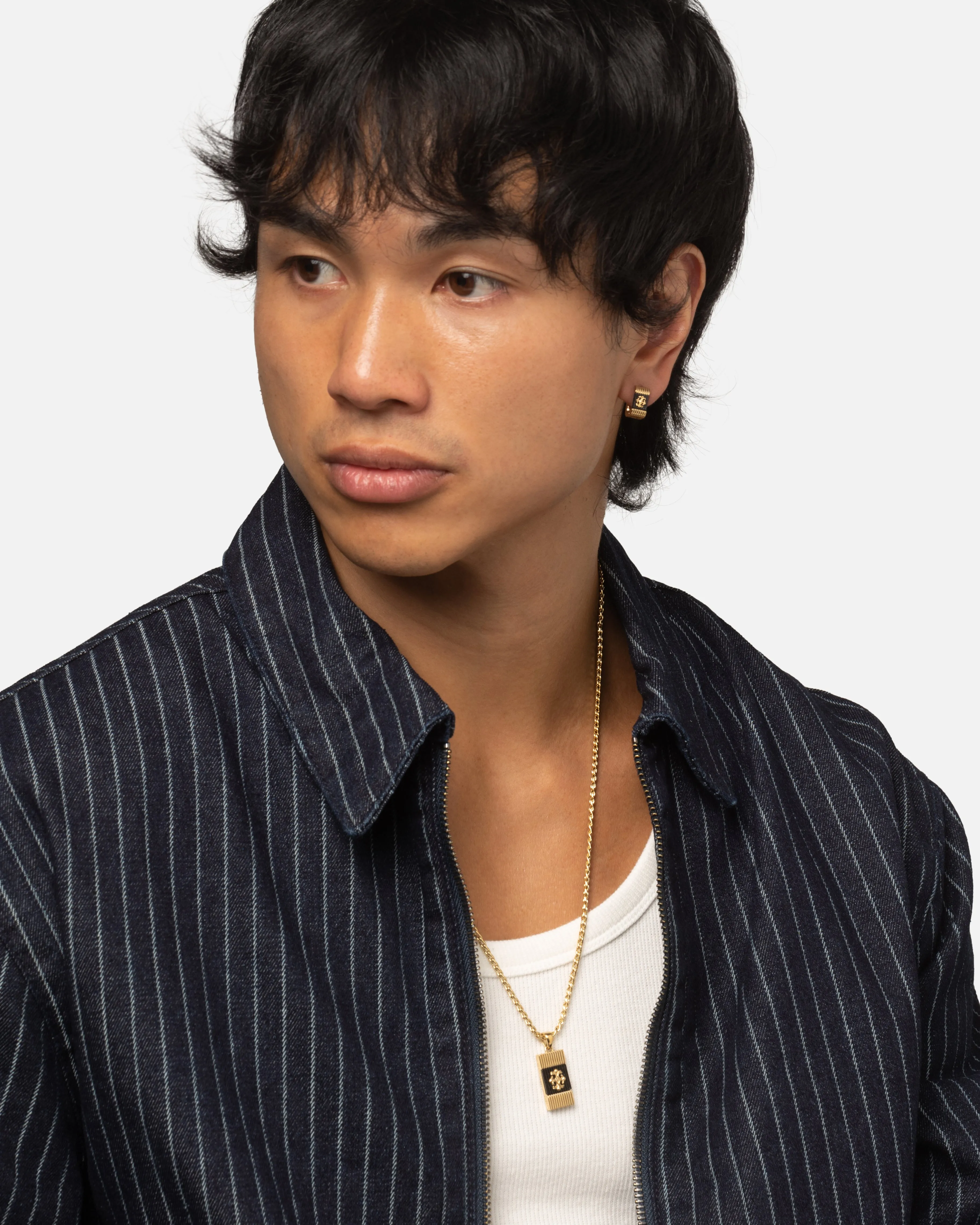 Guess Mainline Rebel Moon 26" Tag Necklace Gold sold by Culture Kings product image thumbnail 4