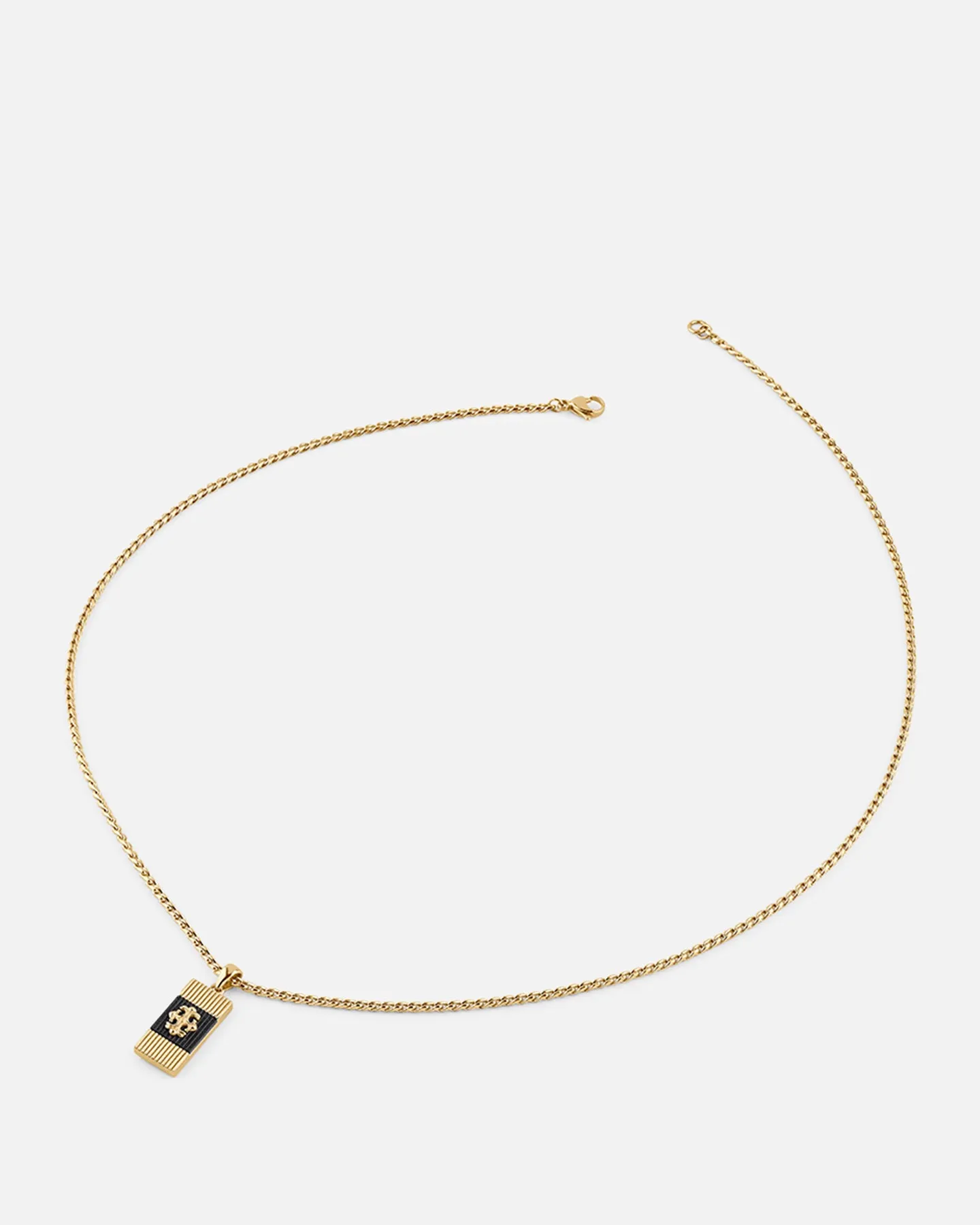 Guess Mainline Rebel Moon 26" Tag Necklace Gold sold by Culture Kings