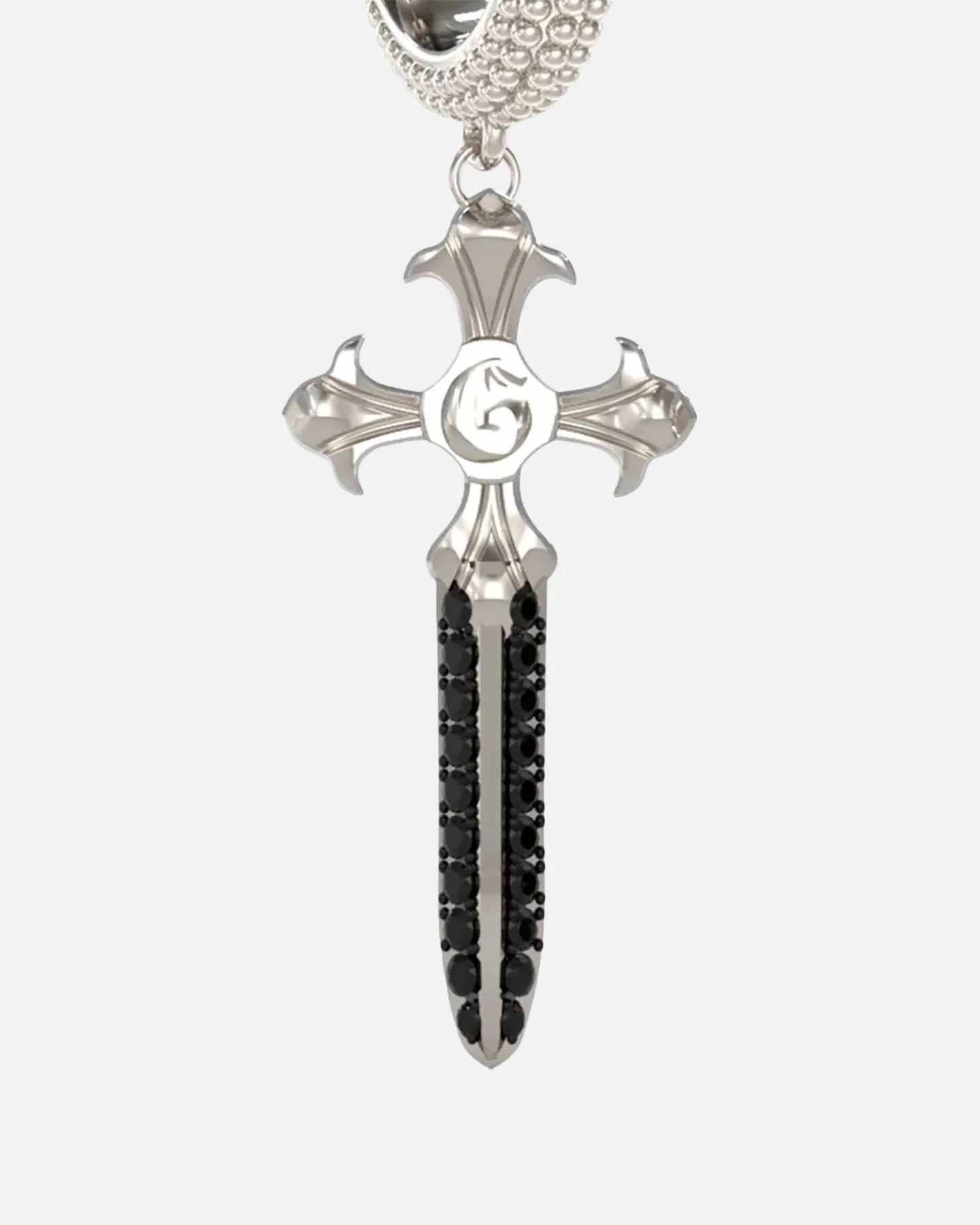 Guess Mainline Rebel Knight Dagger Crystal Earring Silver sold by Culture Kings product image thumbnail 3