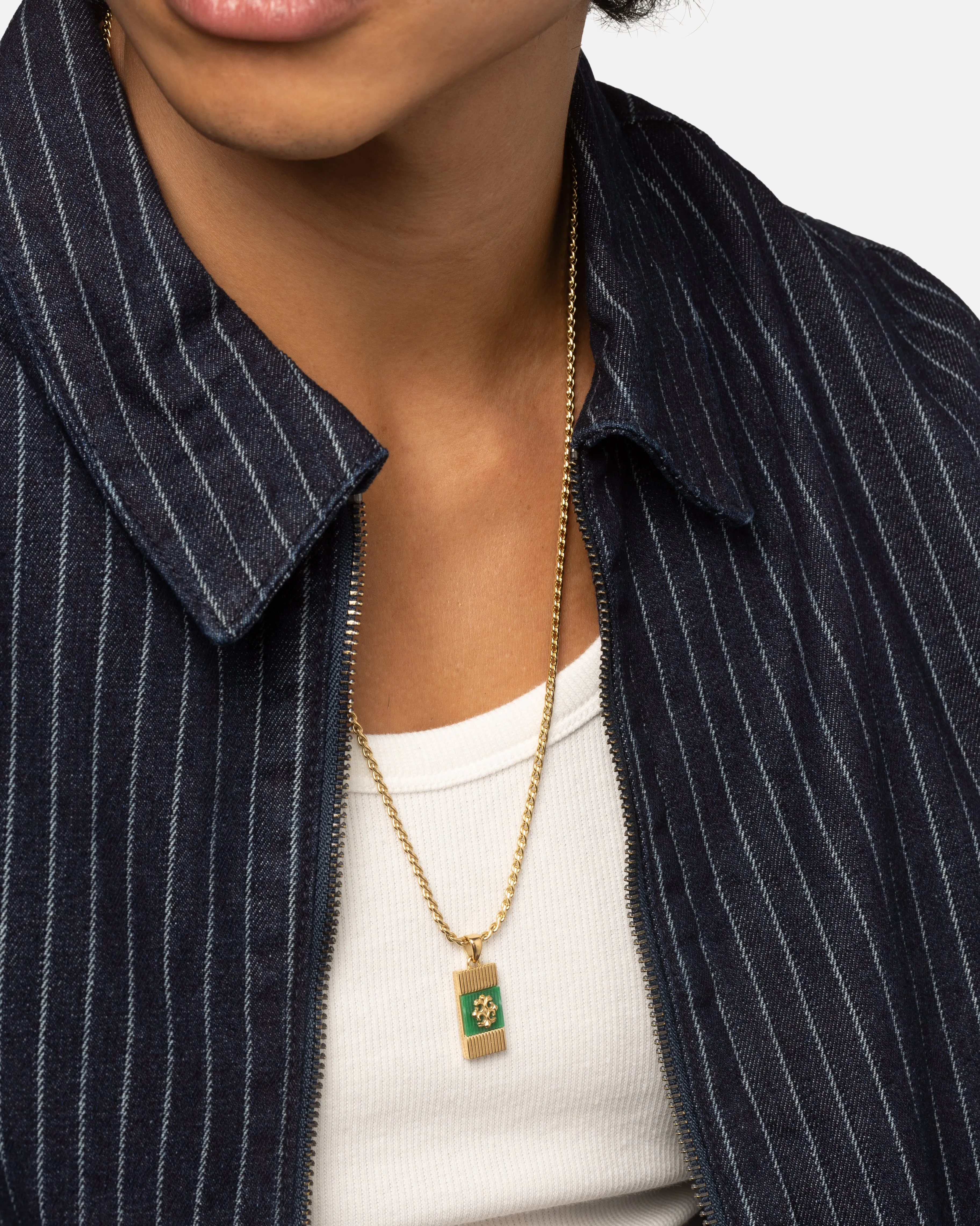 Guess Mainline Rebel Moon 26" Tag Necklace Gold sold by Culture Kings product image thumbnail 2