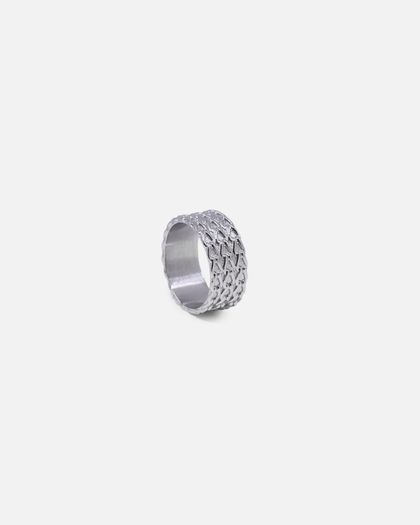 Saint Morta Rope Chain Ring White Gold sold by Culture Kings product image thumbnail 3