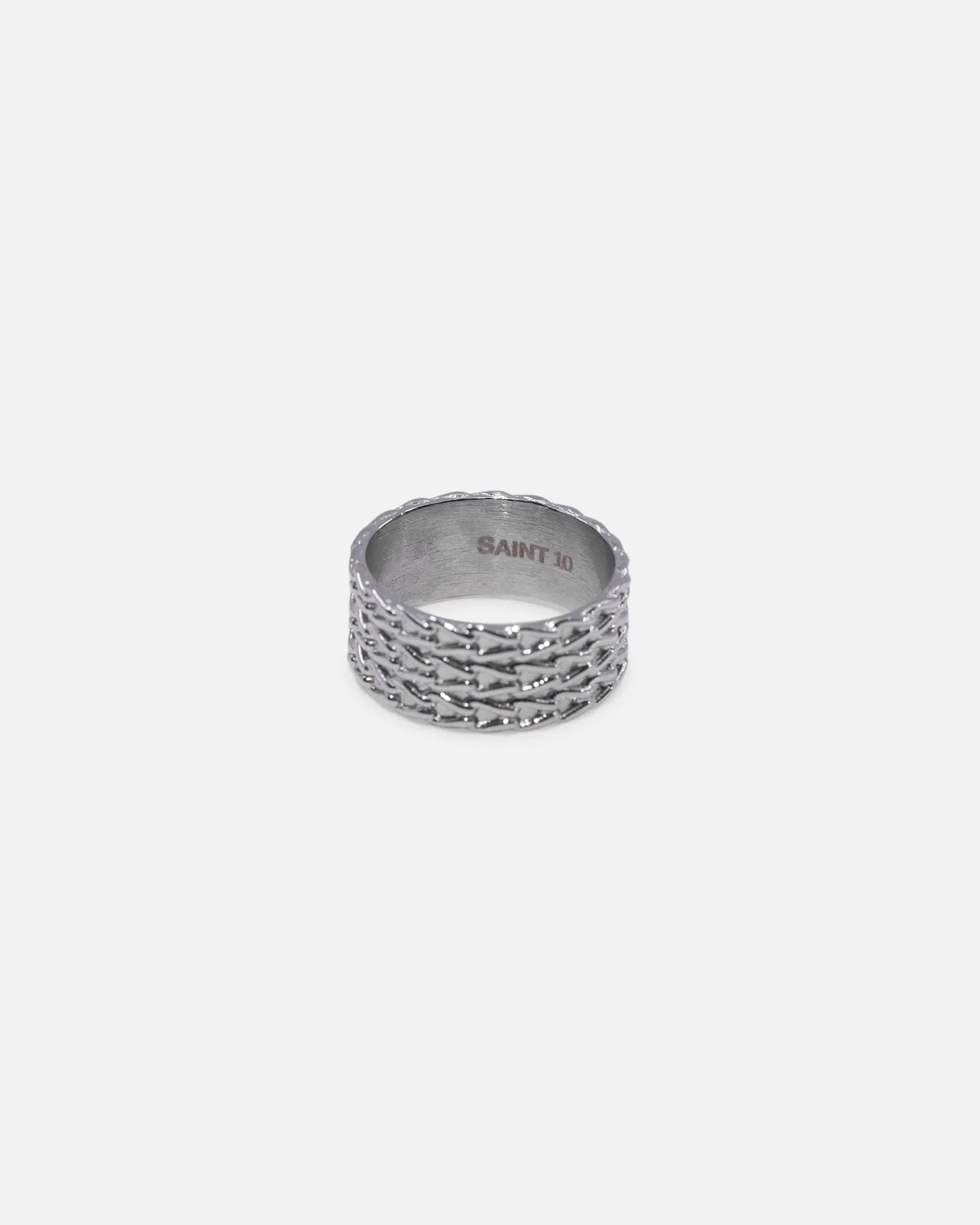 Saint Morta Rope Chain Ring White Gold sold by Culture Kings product image thumbnail 5