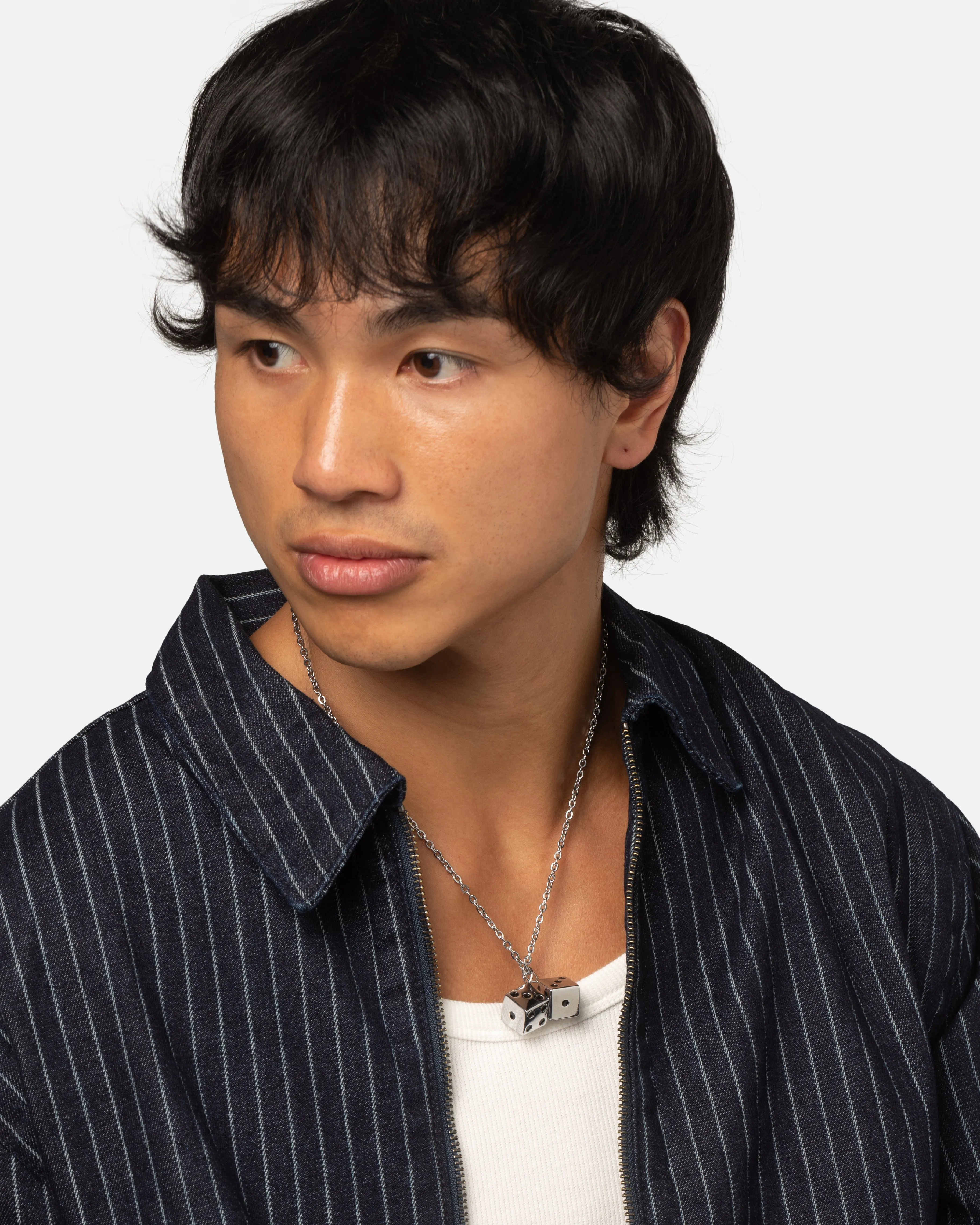 Saint Morta Dice Pendant Chain White Gold sold by Culture Kings product image thumbnail 4