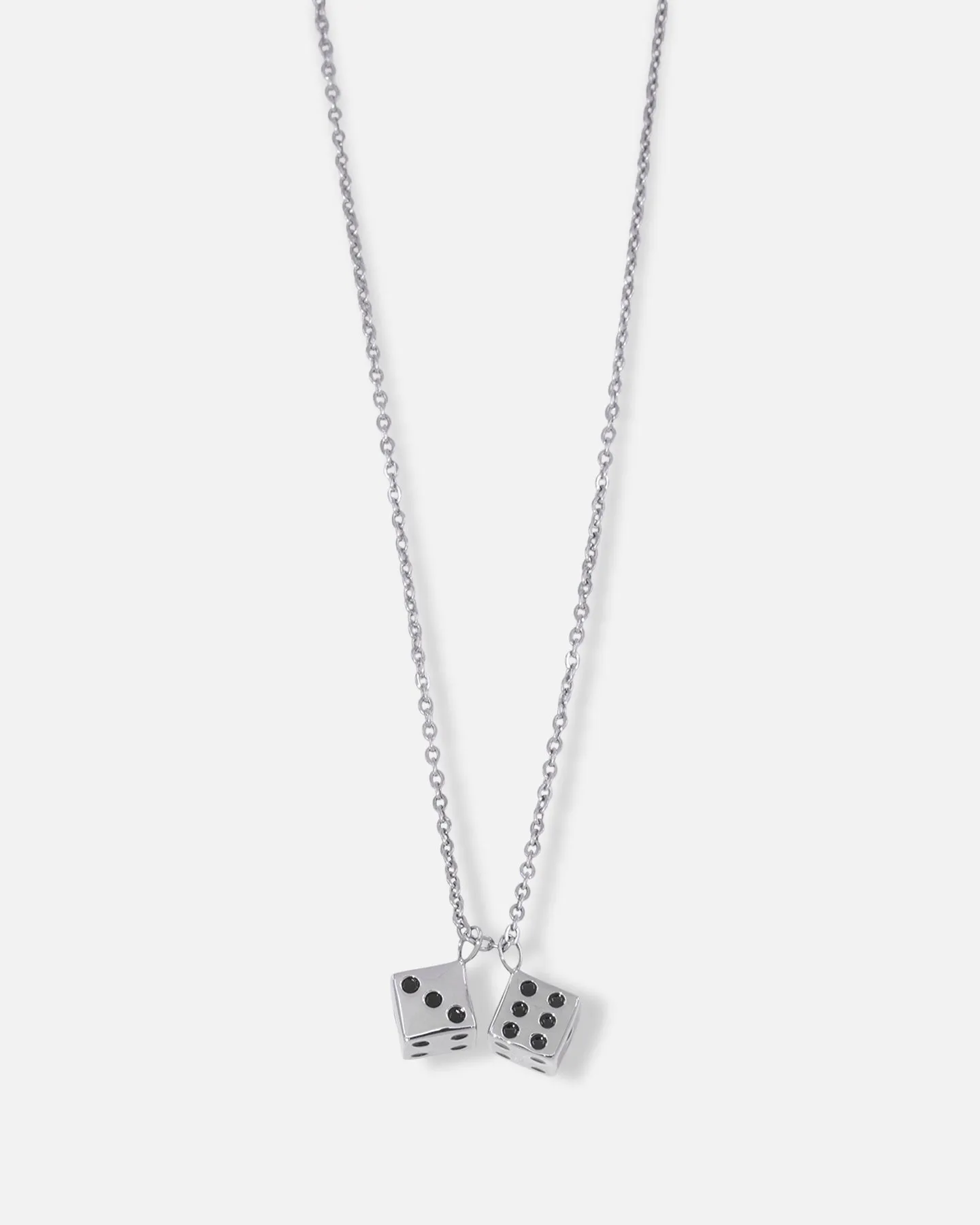 Saint Morta Dice Pendant Chain White Gold sold by Culture Kings