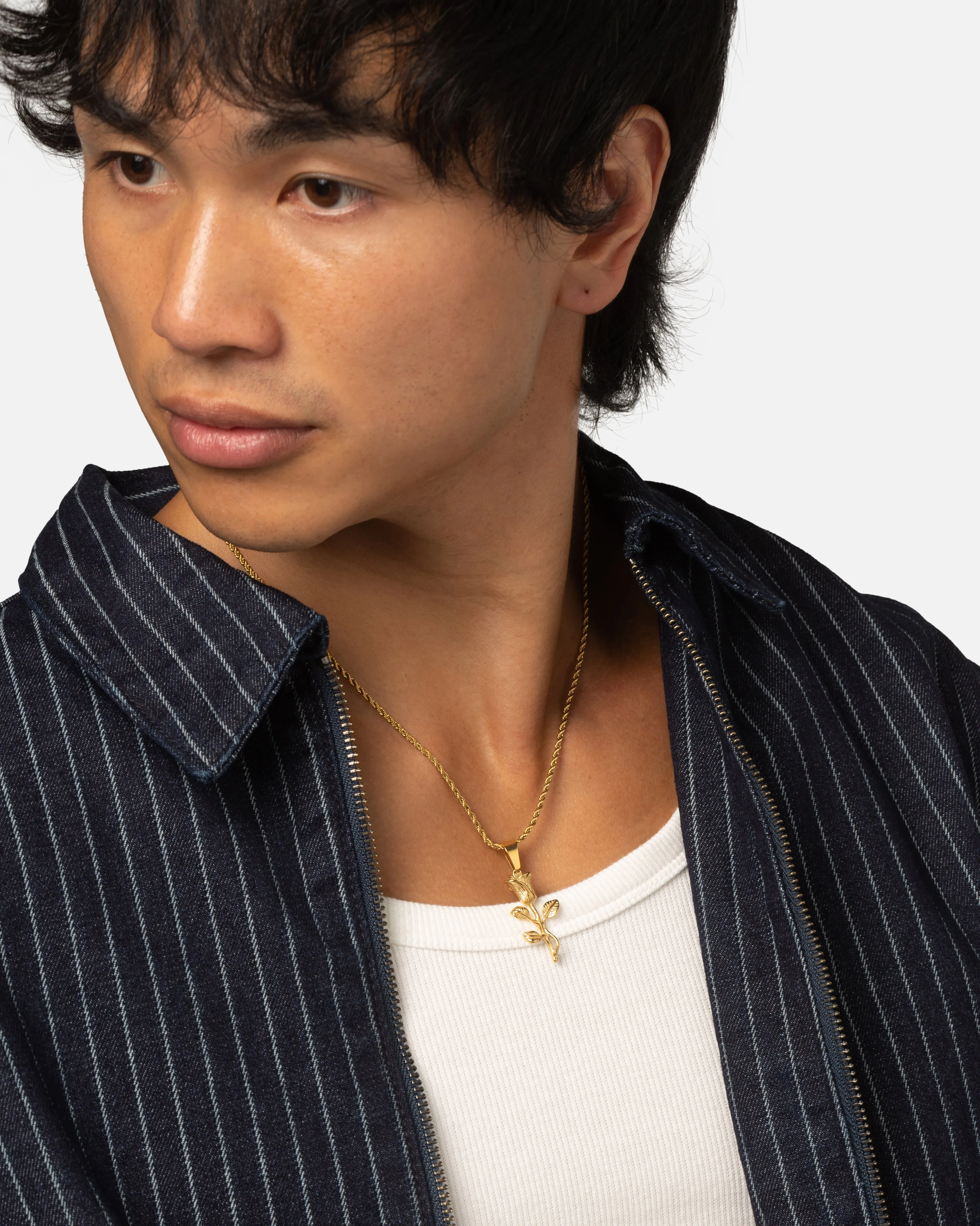 Saint Morta Rose Pendant Chain Gold sold by Culture Kings product image thumbnail 4