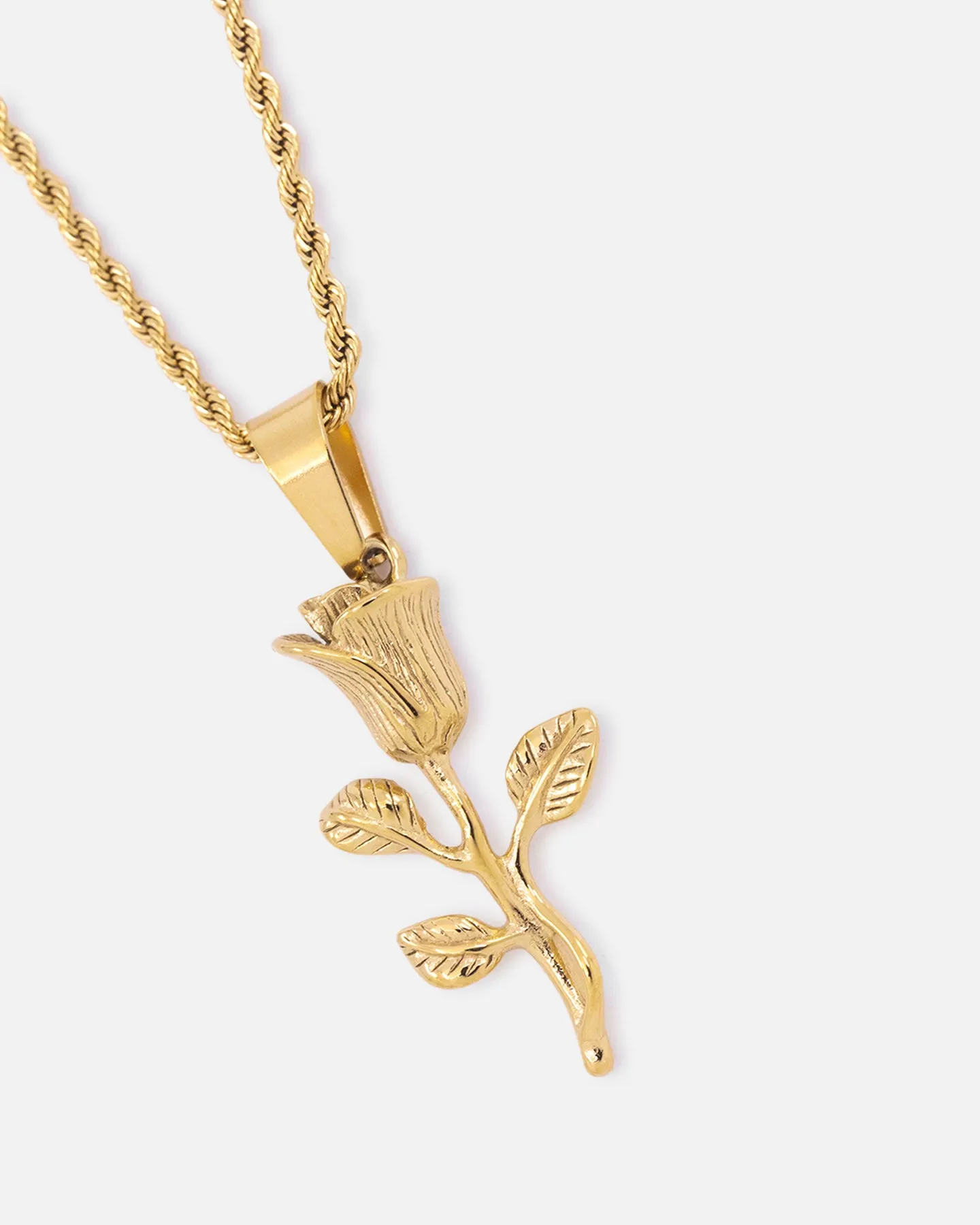 Saint Morta Rose Pendant Chain Gold sold by Culture Kings product image thumbnail 3