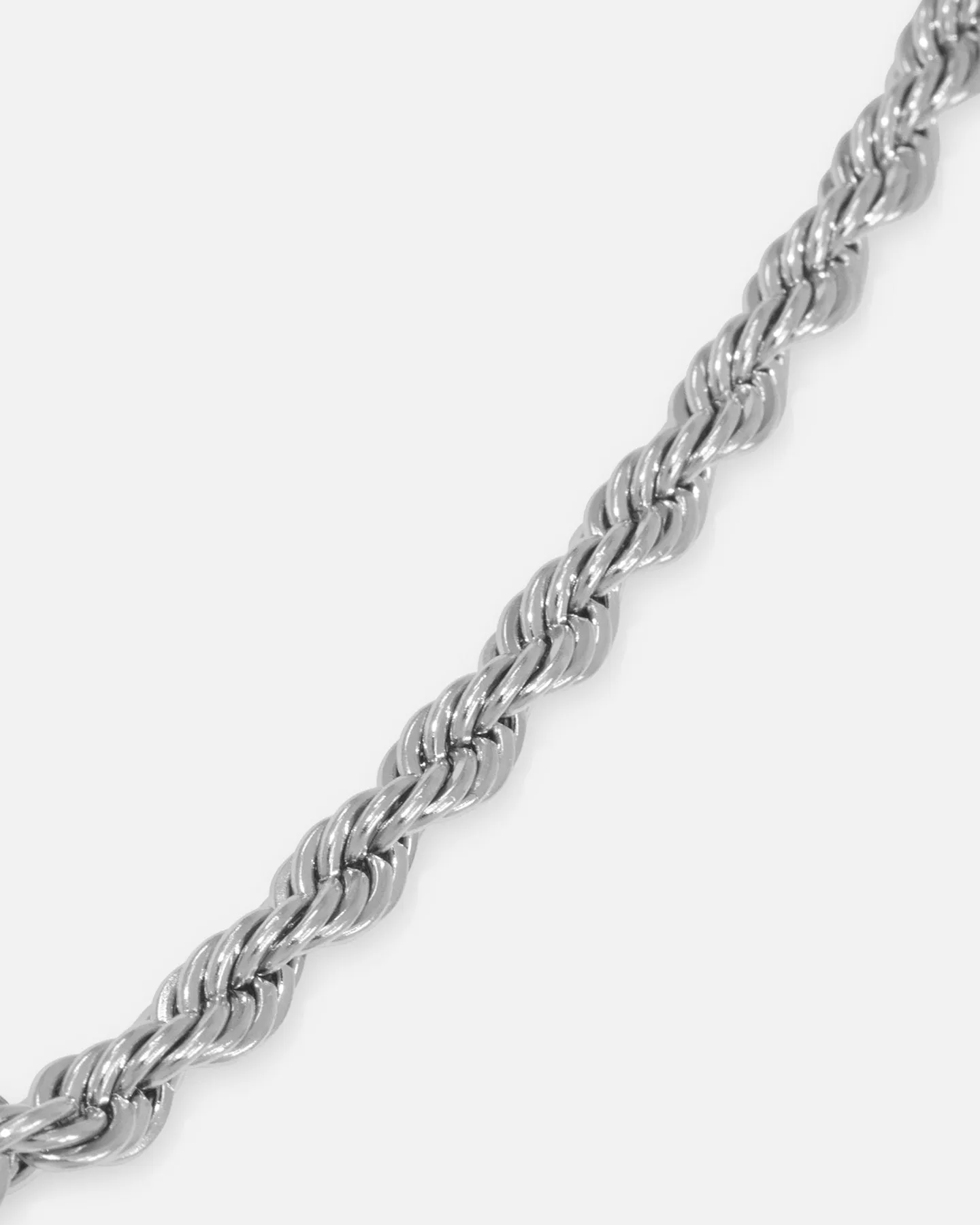 Saint Morta 8mm Rope Chain White Gold sold by Culture Kings product image thumbnail 3