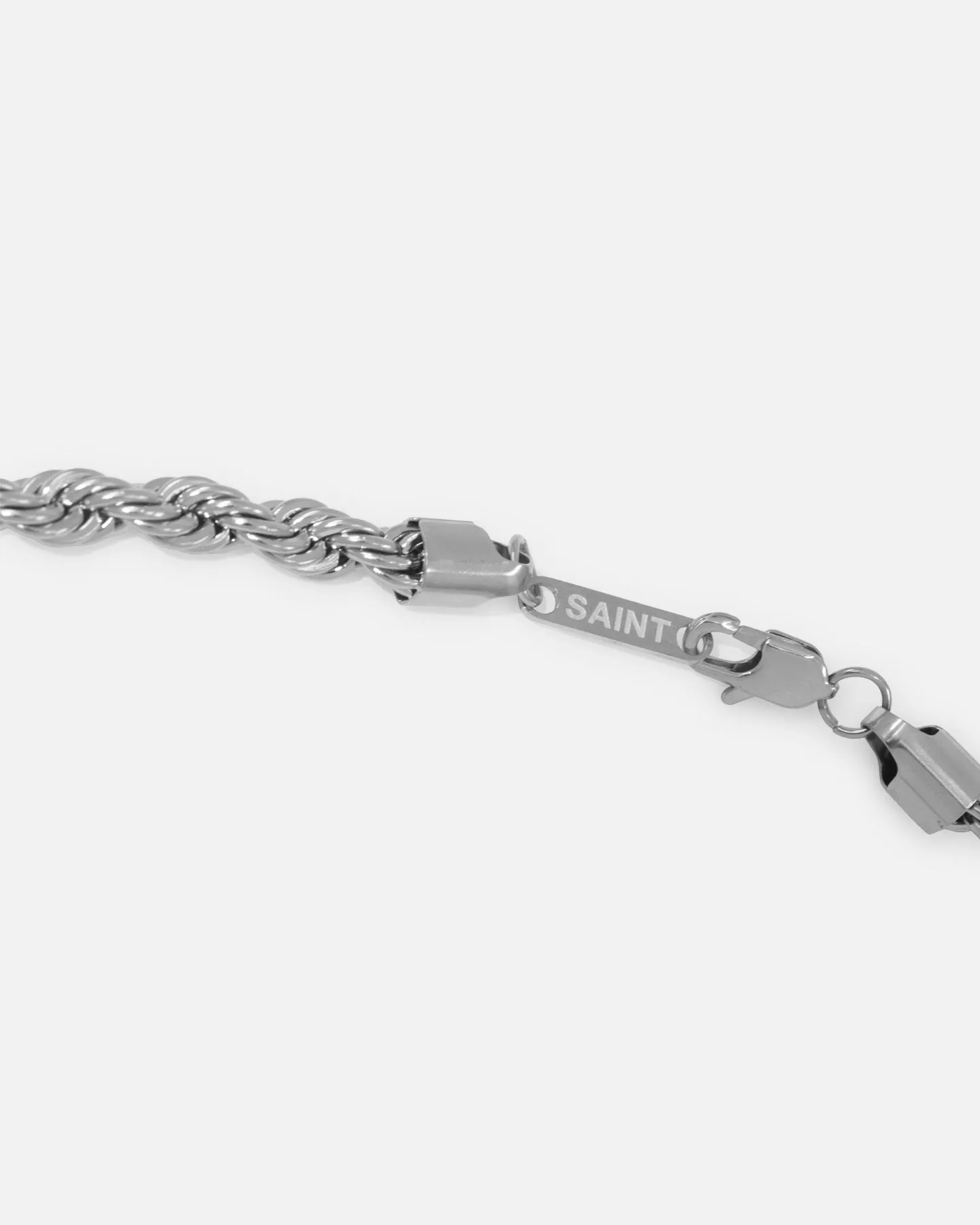 Saint Morta 8mm Rope Chain White Gold sold by Culture Kings product image thumbnail 5