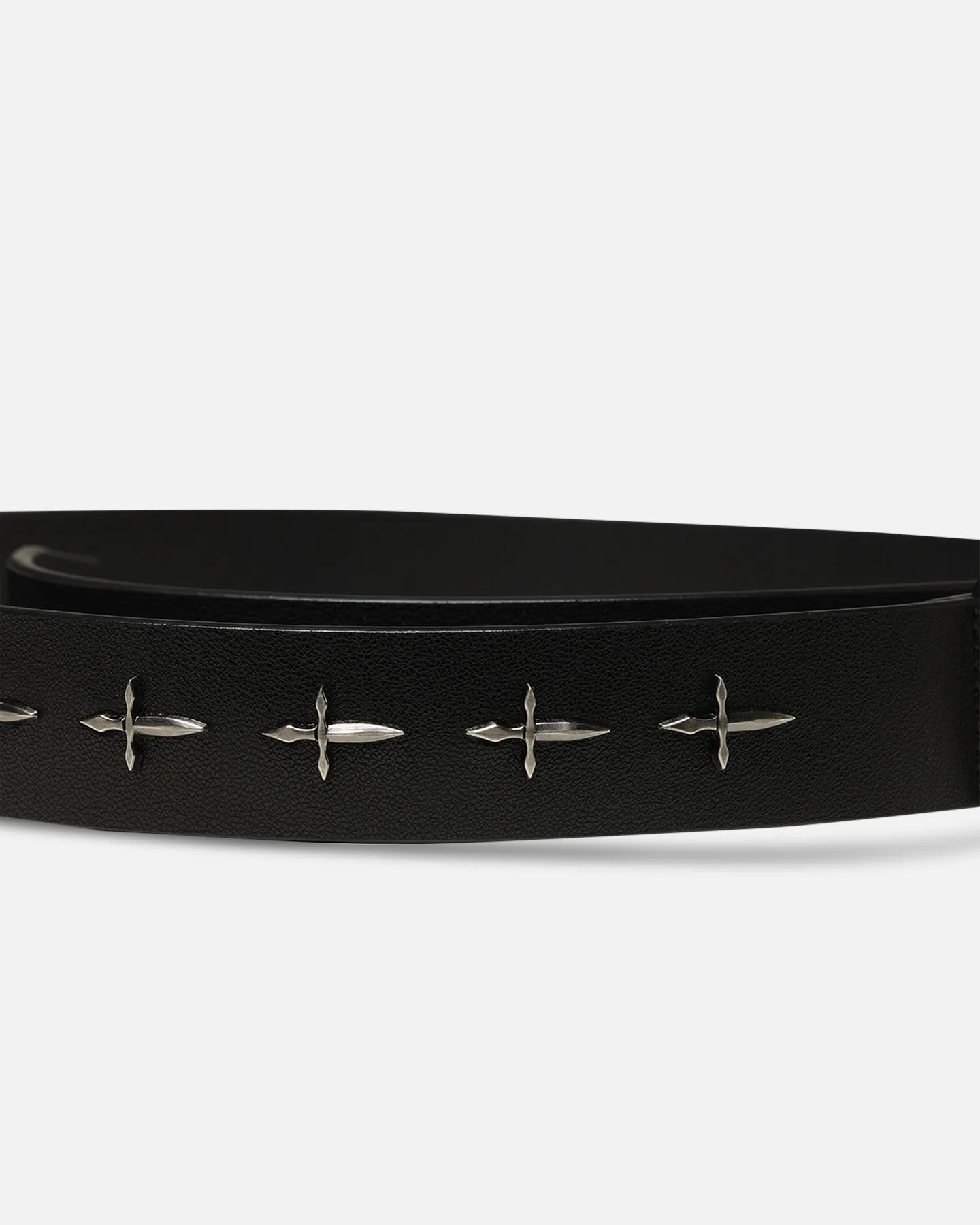 Saint Morta Crossfire Leather Belt Black sold by Culture Kings product image thumbnail 2