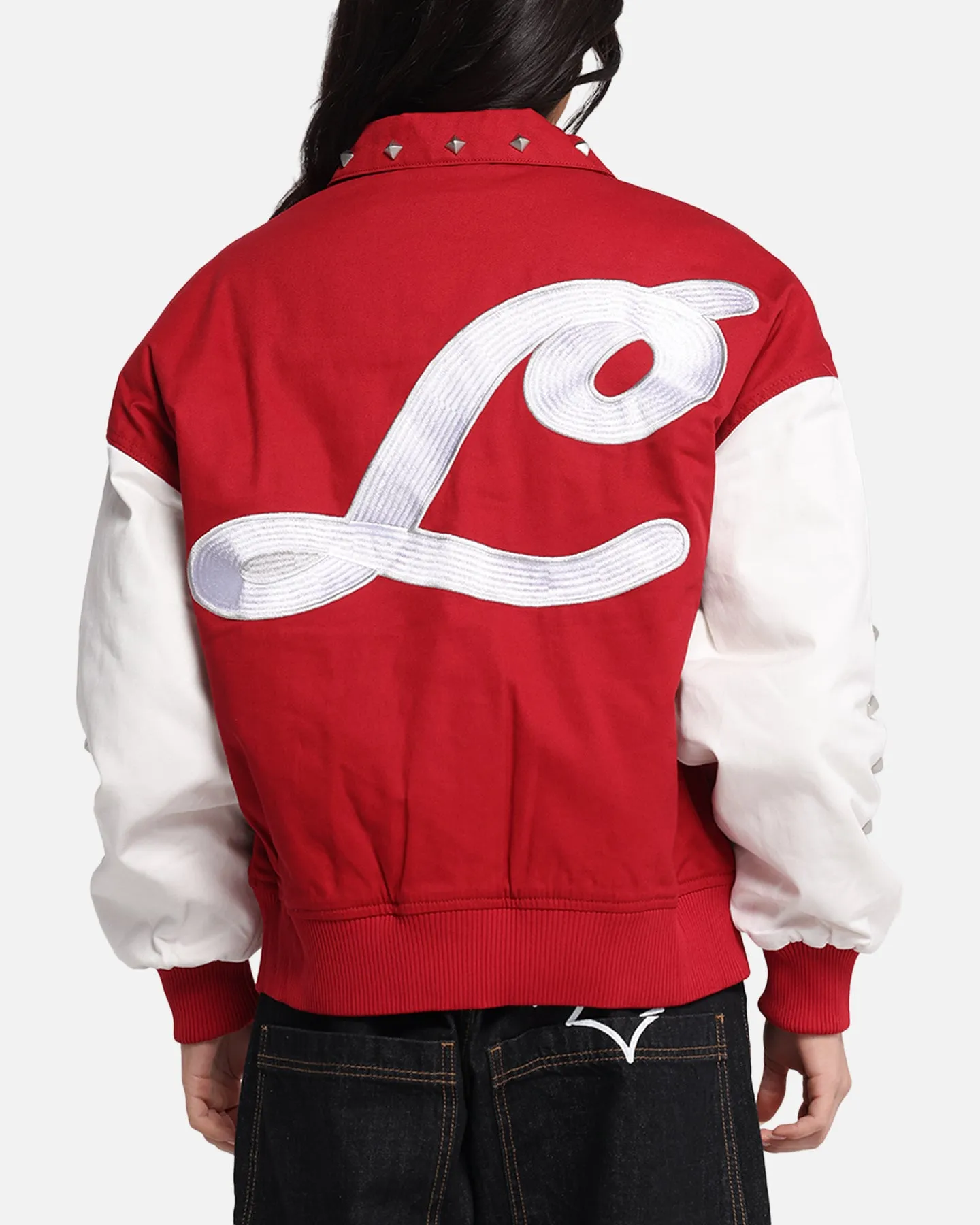 Loiter Frontier Varsity Jacket Red sold by Culture Kings product image thumbnail 2