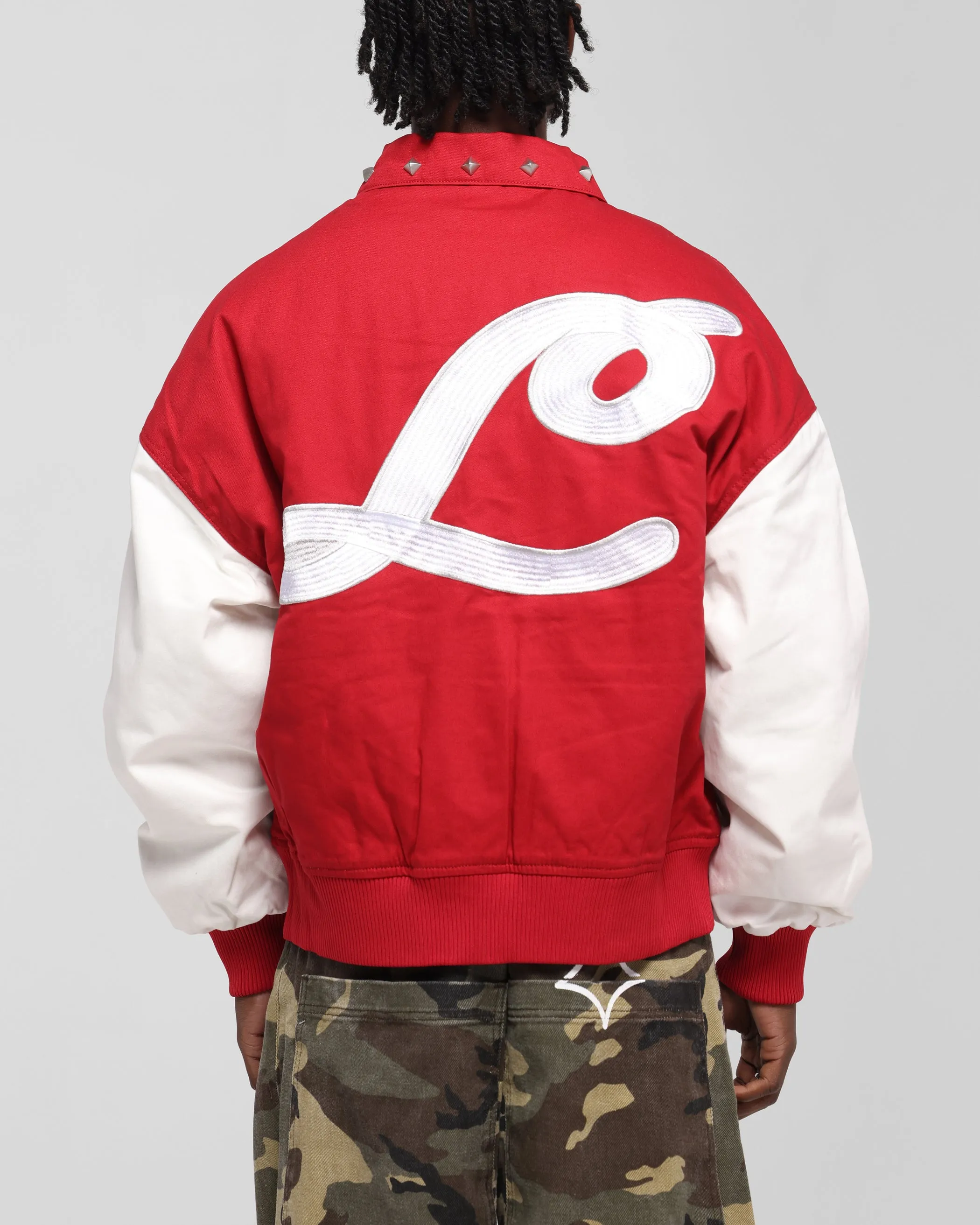 Loiter Frontier Varsity Jacket Red sold by Culture Kings product image thumbnail 2