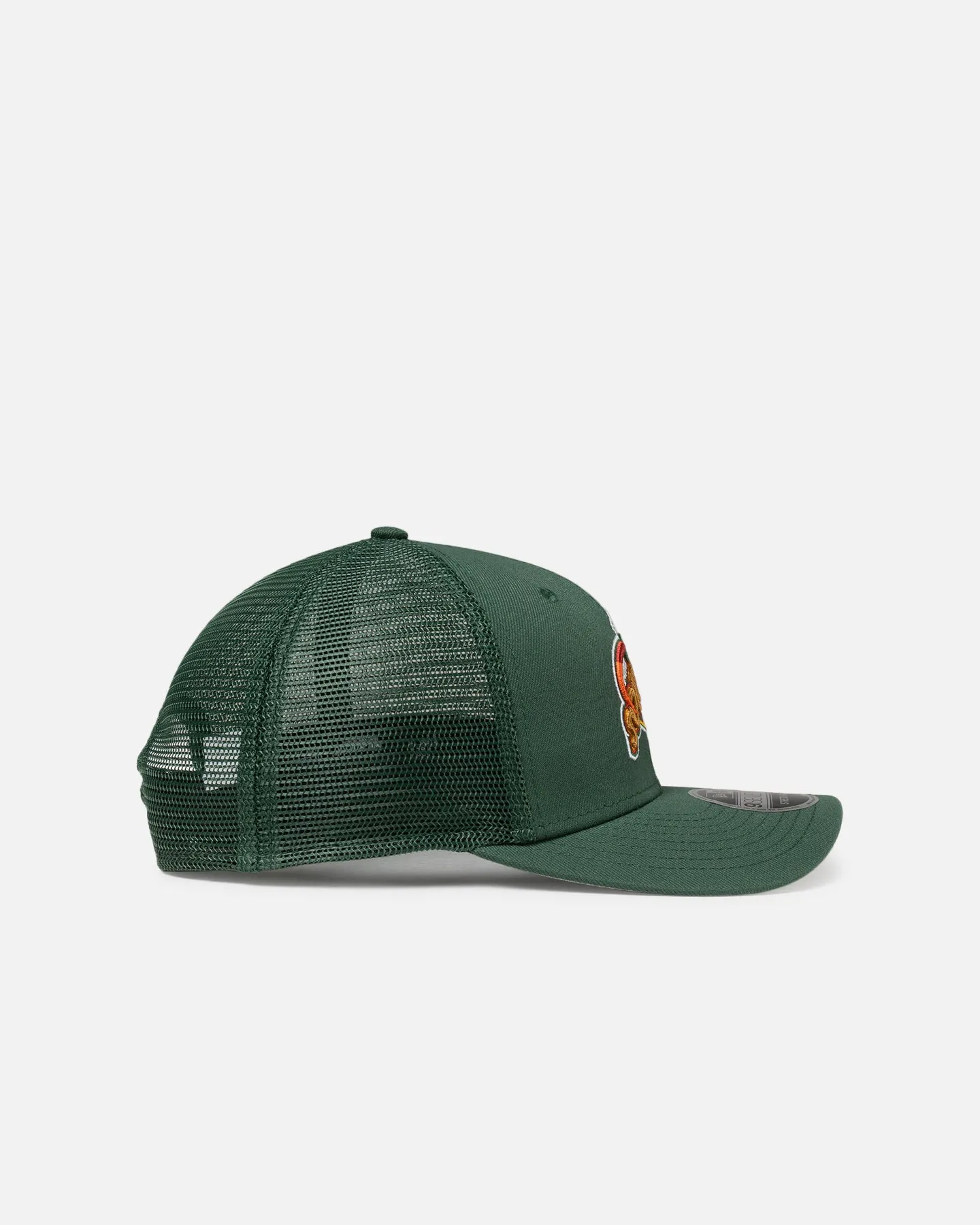 New Era Seattle SuperSonics 'HWC' 9SEVENTY Trucker Stretch Snapback Dark Green sold by Culture Kings product image thumbnail 3