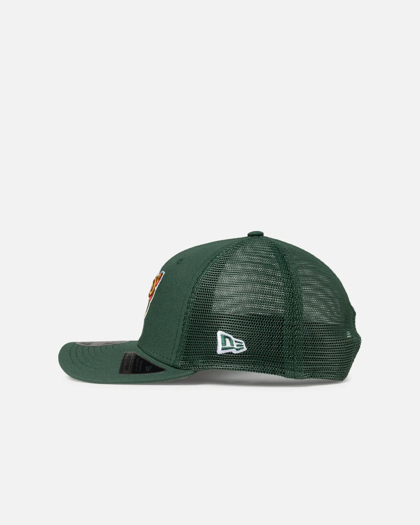 New Era Seattle SuperSonics 'HWC' 9SEVENTY Trucker Stretch Snapback Dark Green sold by Culture Kings product image thumbnail 4