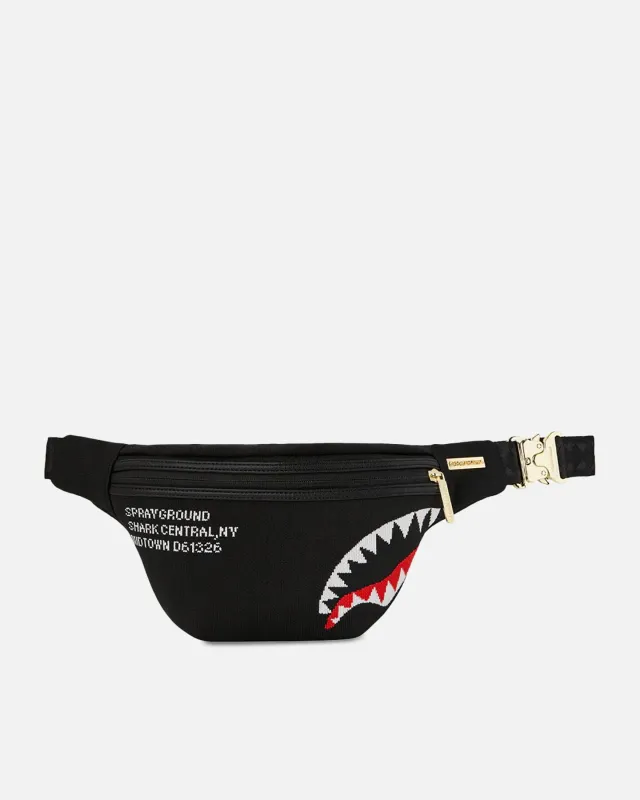 Sprayground Shark Central Knit Savvy Crossbody Bag Multi made by Sprayground