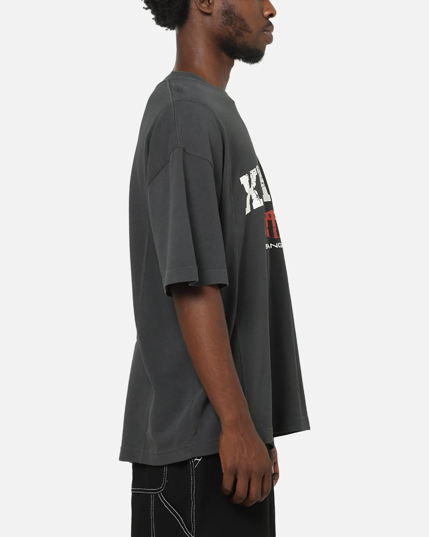 X-Large Panel Gorilla Fit T-Shirt Pigment Black sold by Culture Kings product image thumbnail 4