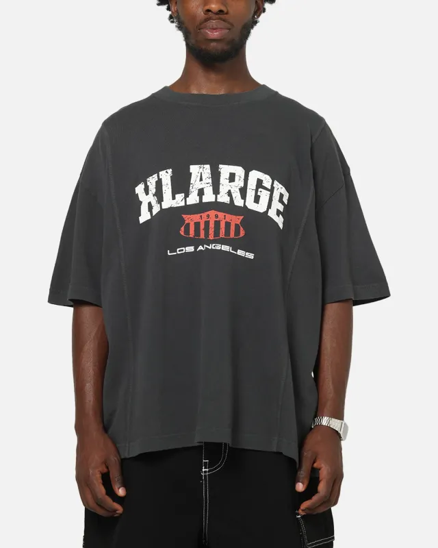 X-Large Panel Gorilla Fit T-Shirt Pigment Black sold by Culture Kings