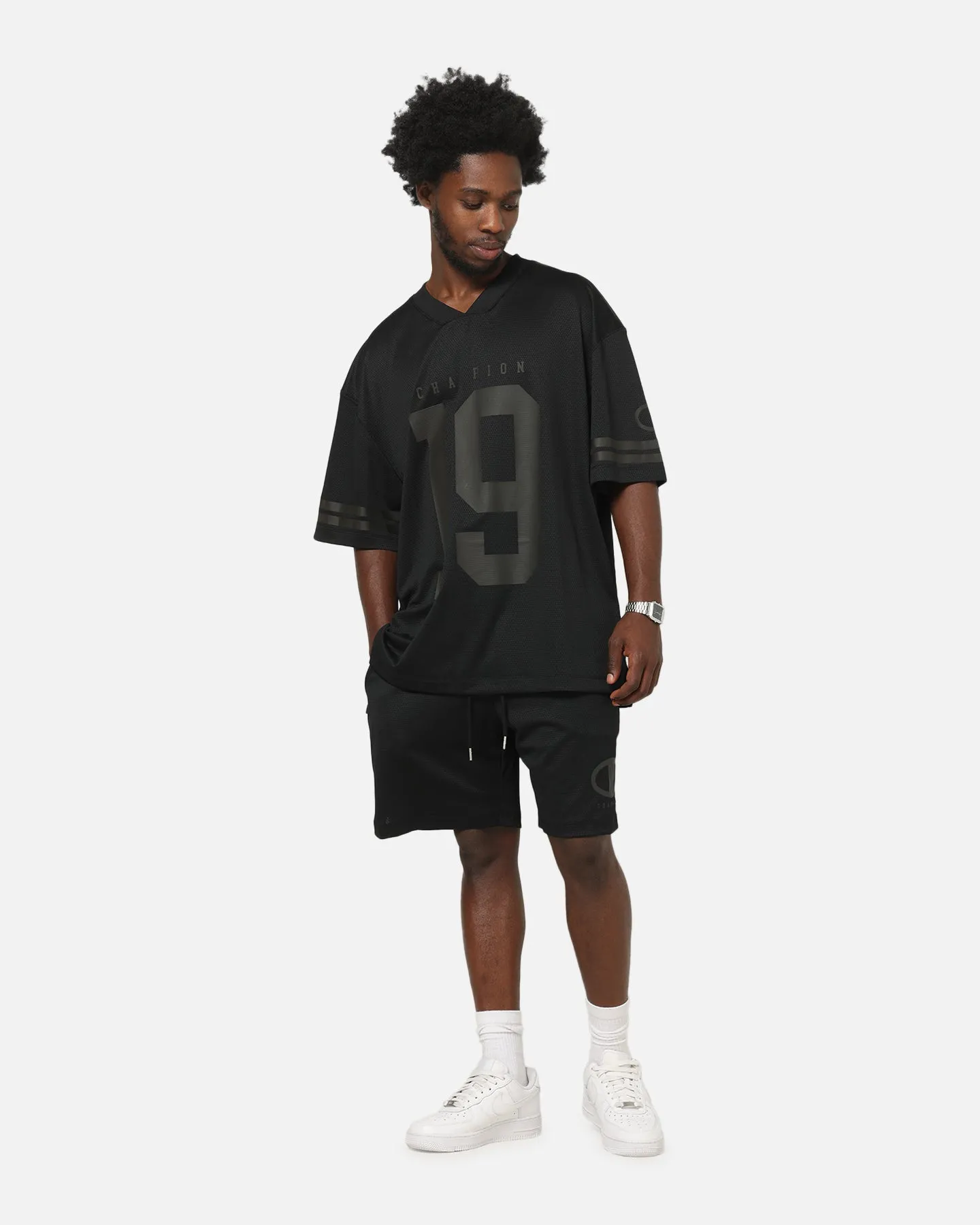 Champion Rochester Mesh Shorts Black sold by Culture Kings product image thumbnail 2