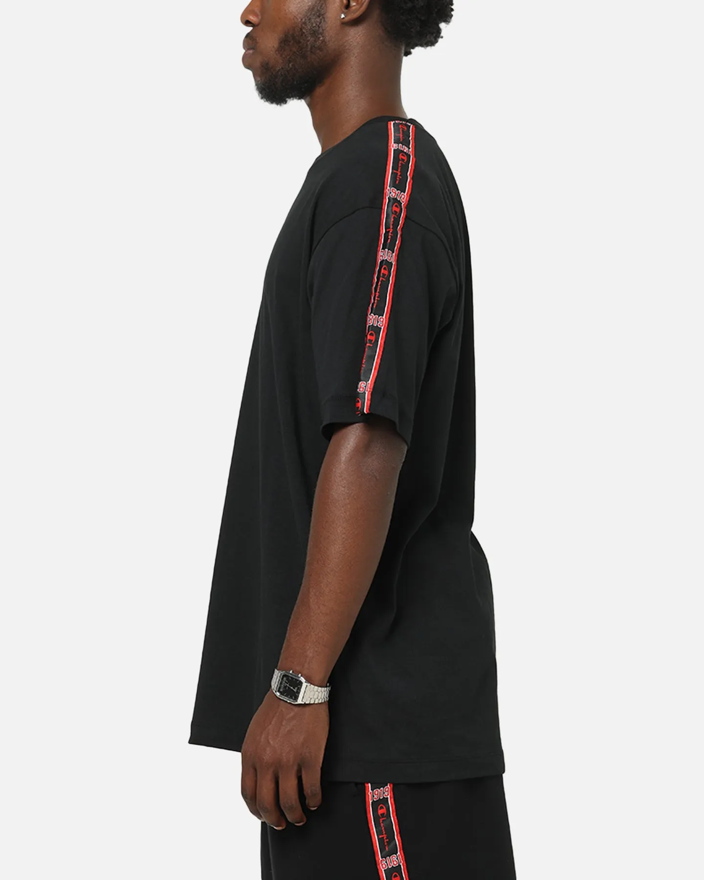 Champion SPS Lux Taping T-Shirt Black sold by Culture Kings product image thumbnail 5