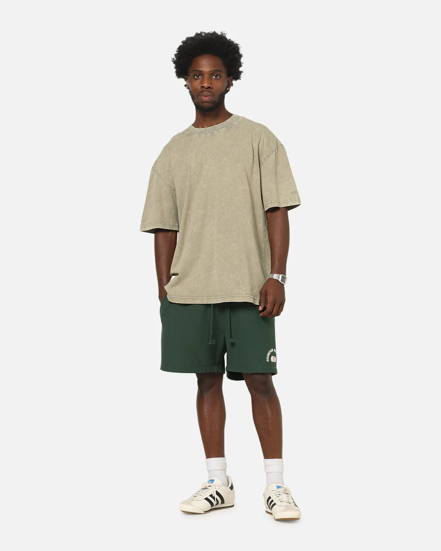 Champion Mineral Wash T-Shirt Stone sold by Culture Kings product image thumbnail 2