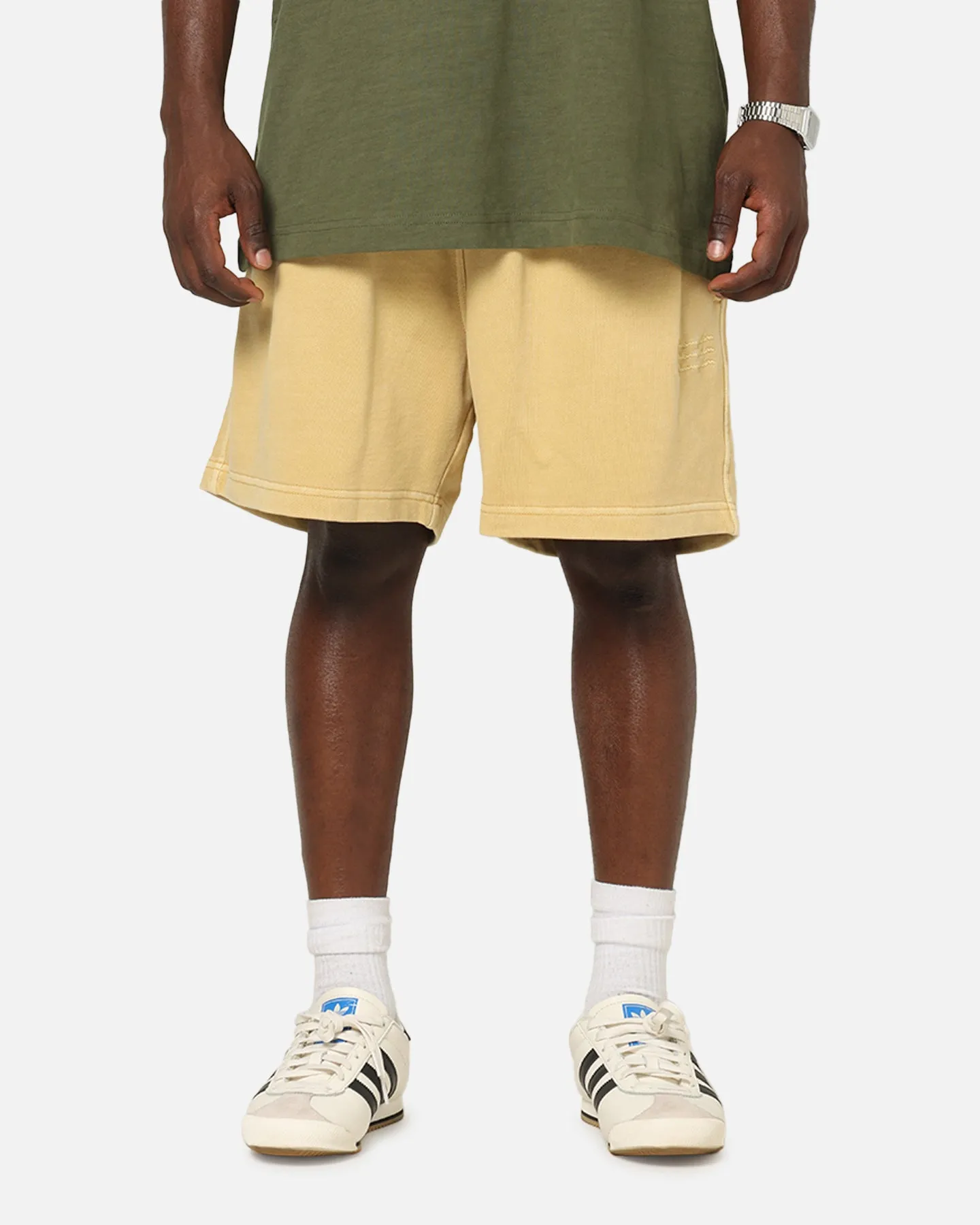 Champion Rochester Vintage Wash Shorts Spiced Mustard sold by Culture Kings