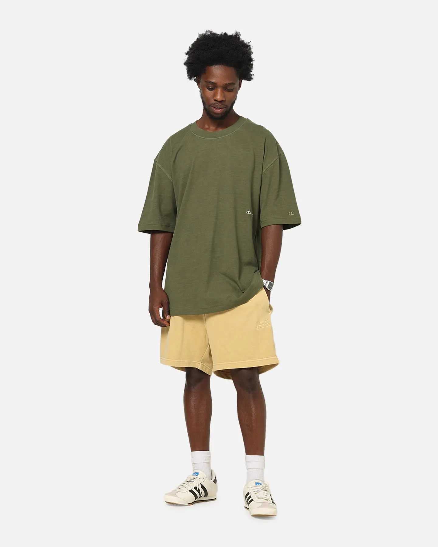 Champion Rochester Vintage Wash Shorts Spiced Mustard sold by Culture Kings product image thumbnail 2