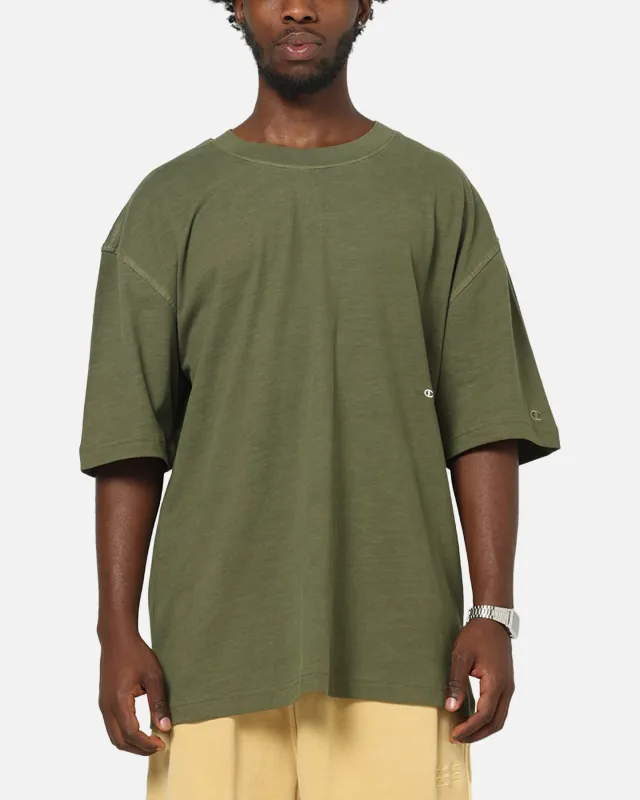 Champion Rochester Vintage Wash T-Shirt Immersive Olive sold by Culture Kings