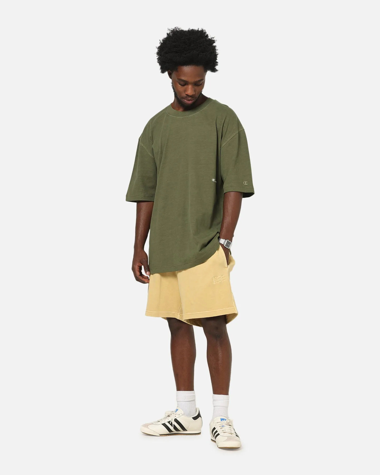 Champion Rochester Vintage Wash T-Shirt Immersive Olive sold by Culture Kings product image thumbnail 2