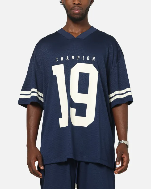 Champion Rochester Mesh T-Shirt Navy sold by Culture Kings