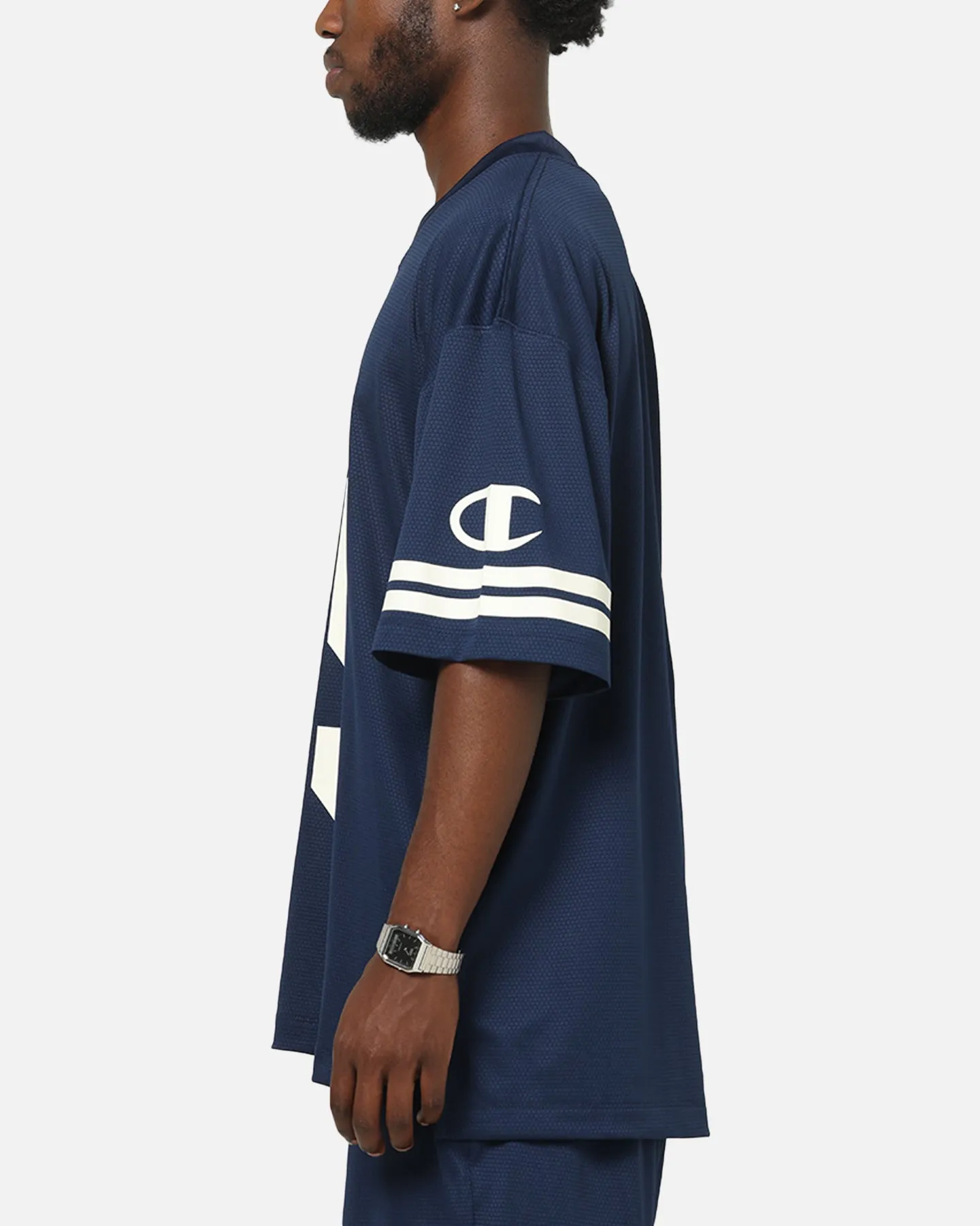 Champion Rochester Mesh T-Shirt Navy sold by Culture Kings product image thumbnail 5