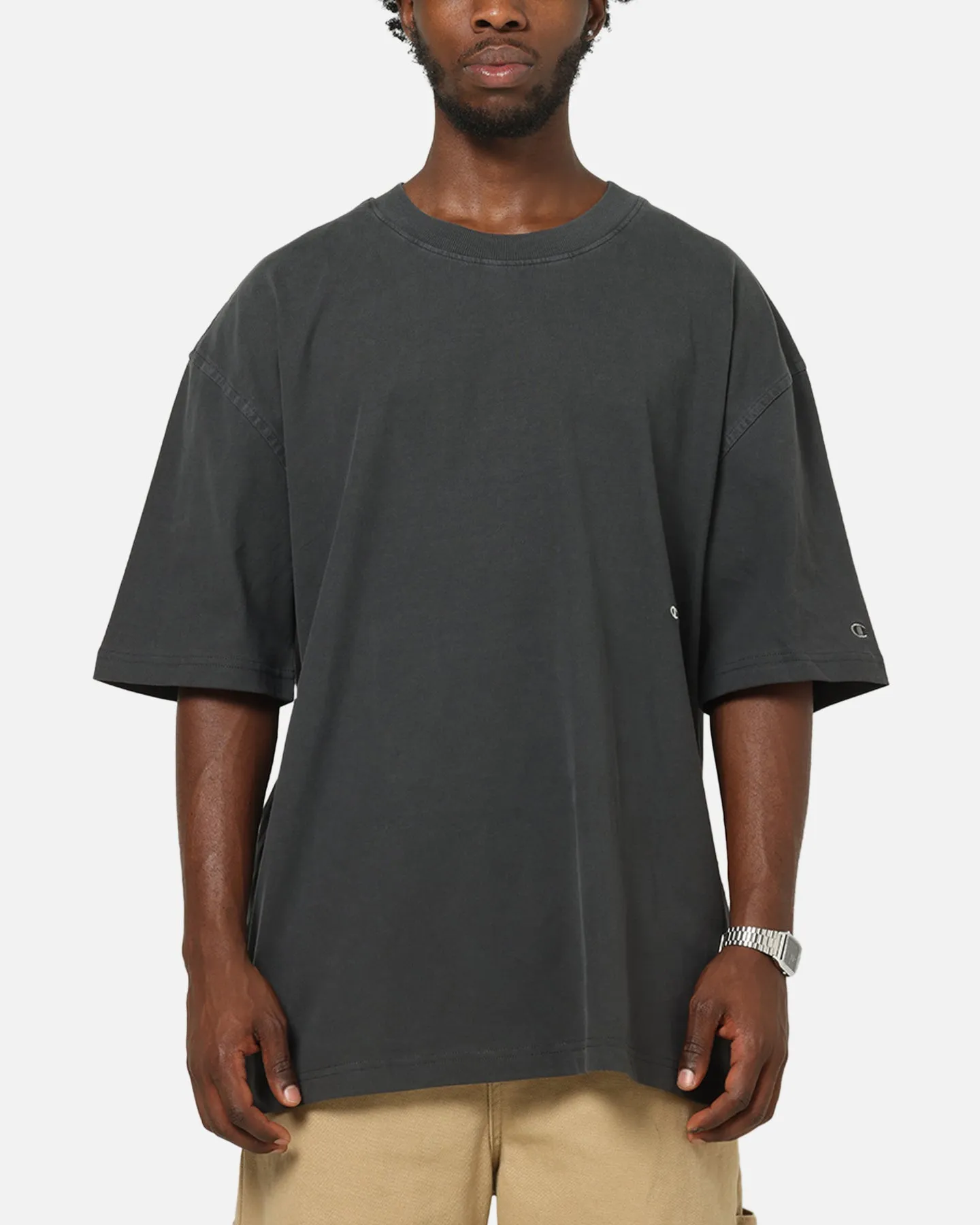 Champion Rochester Vintage Wash T-Shirt Black sold by Culture Kings