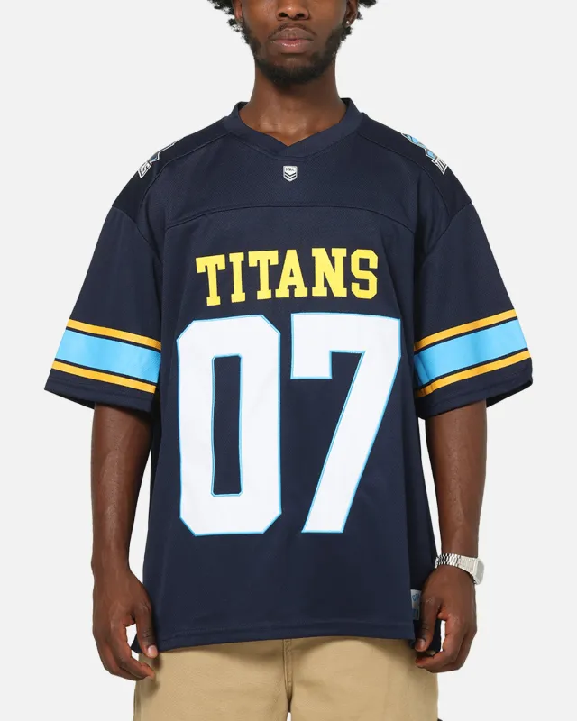 Bleacher Athletic Gold Coast Titans NRL Gridiron Mesh Jersey Official Team Color sold by Culture Kings