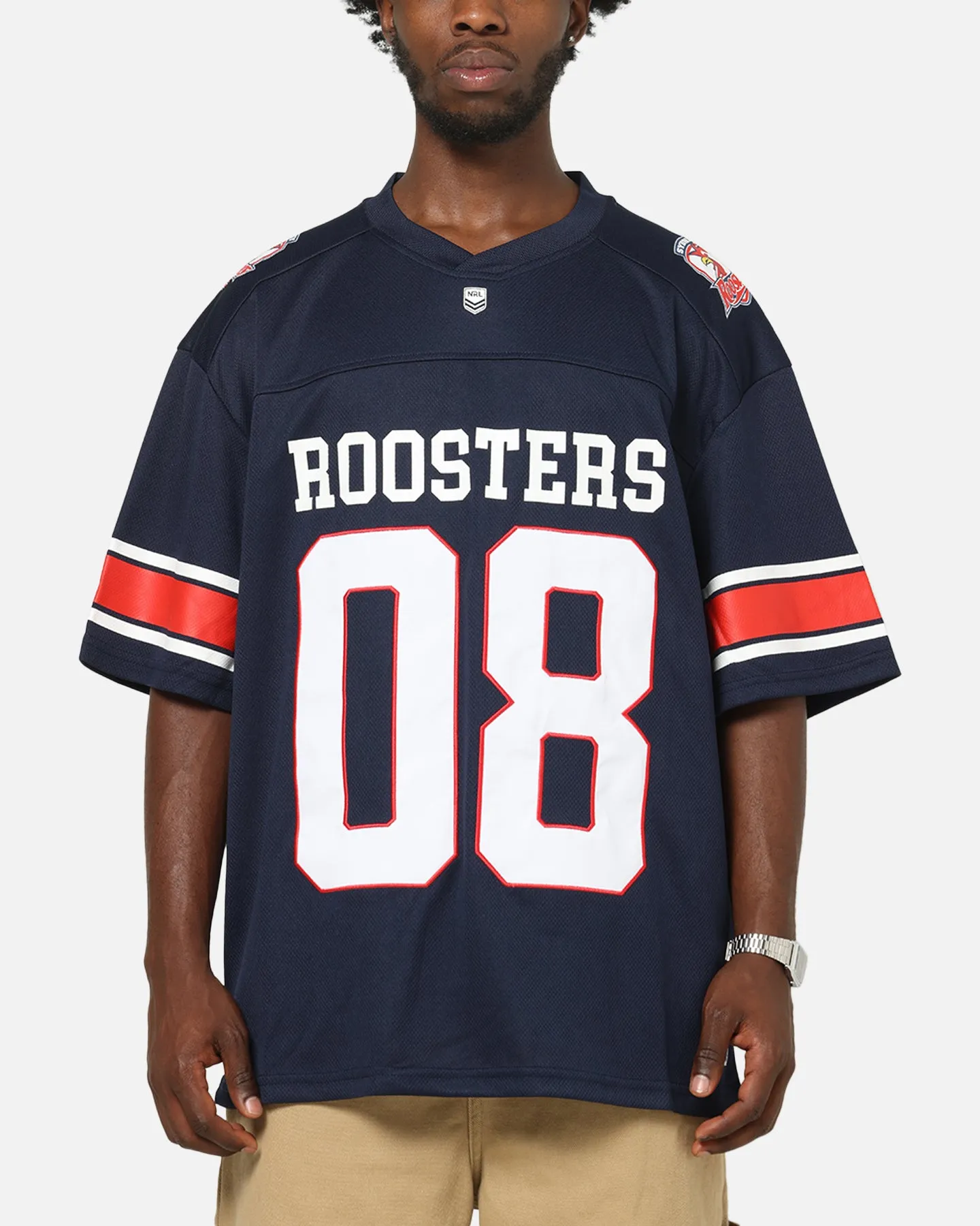 Bleacher Athletic Sydney Roosters NRL Gridiron Mesh Jersey Official Team Color sold by Culture Kings