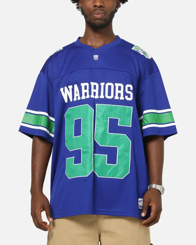 Bleacher Athletic New Zealand Warriors NRL Gridiron Mesh Jersey Official Team Color sold by Culture Kings