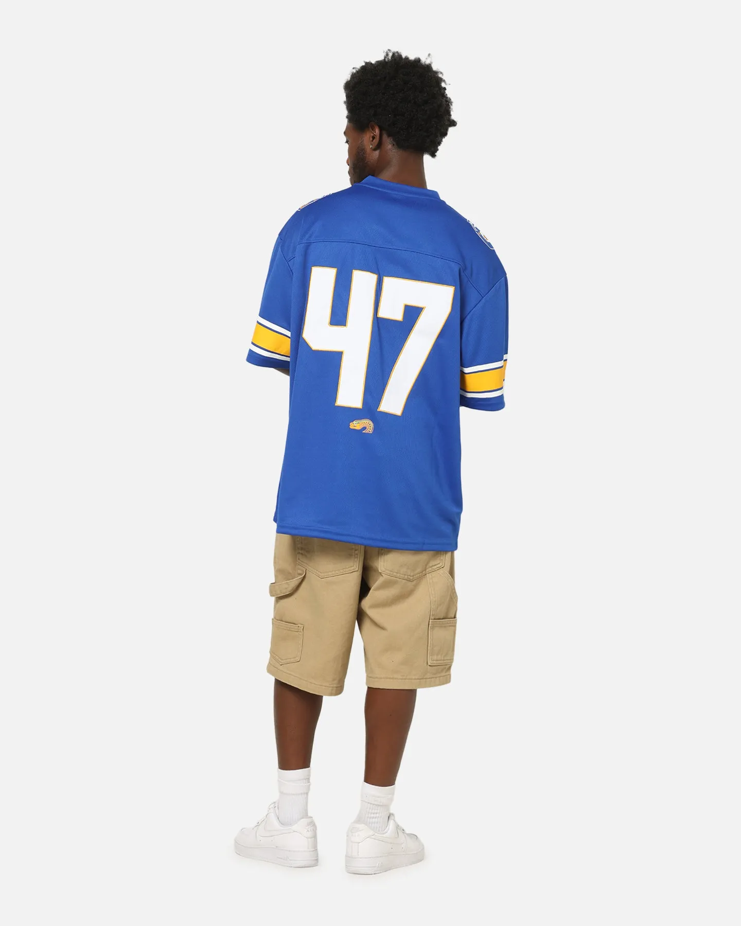 Bleacher Athletic Parramatta Eels NRL Gridiron Mesh Jersey Official Team Color sold by Culture Kings product image thumbnail 4