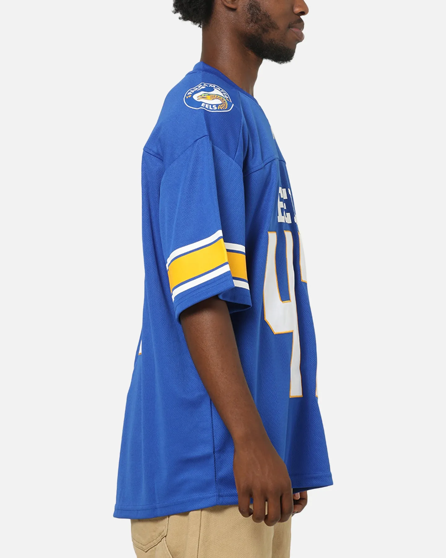 Bleacher Athletic Parramatta Eels NRL Gridiron Mesh Jersey Official Team Color sold by Culture Kings product image thumbnail 5