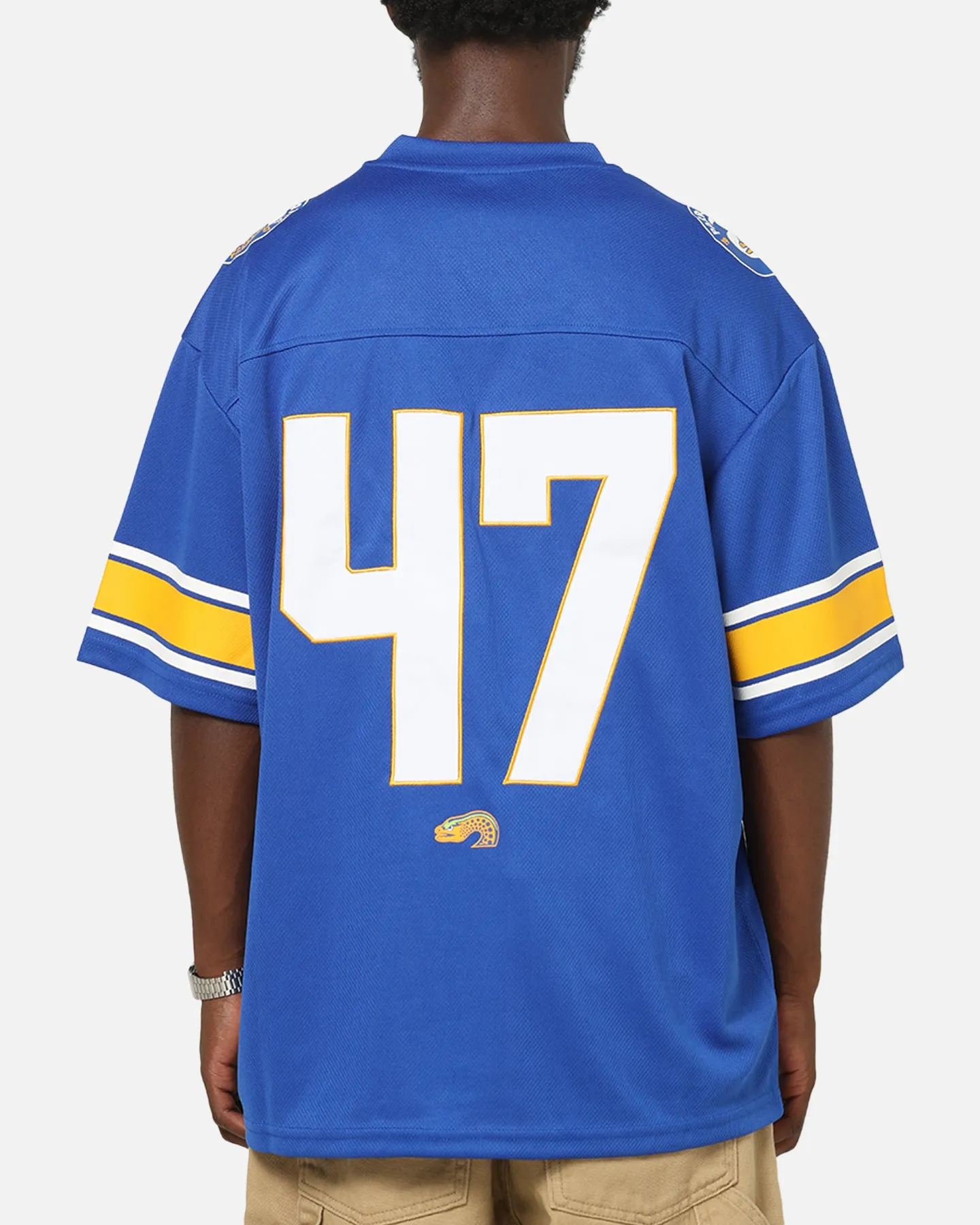 Bleacher Athletic Parramatta Eels NRL Gridiron Mesh Jersey Official Team Color sold by Culture Kings product image thumbnail 2